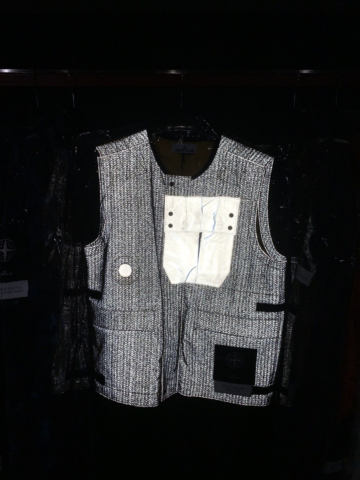 Stone Island Stone island needle punches reflective vest Size US M / EU 48-50 / 2 - 3 Thumbnail