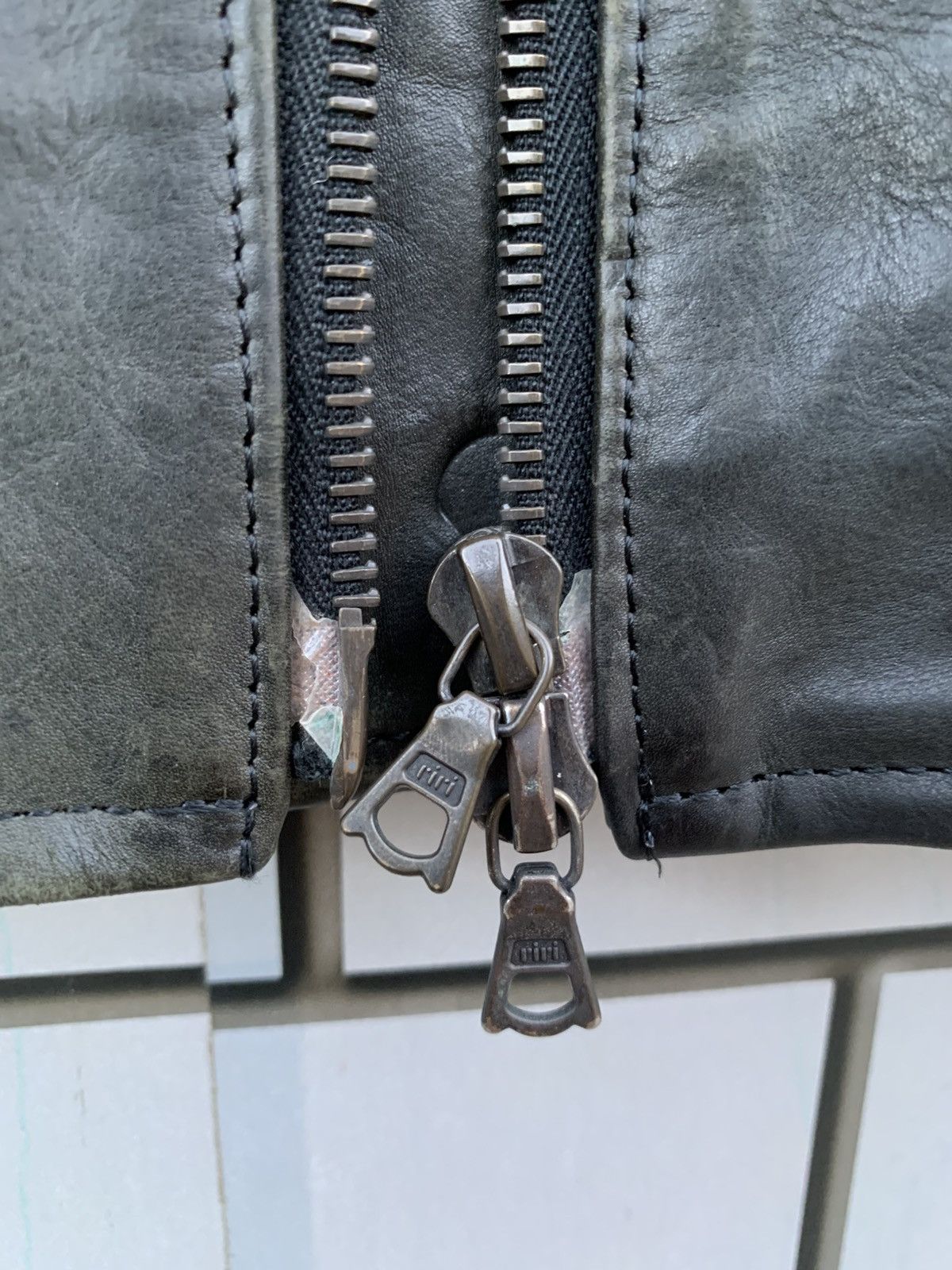 14th Addiction Vintage Japanese Brand Cuir Standard Leather Jacket Size US L / EU 52-54 / 3 - 22 Thumbnail