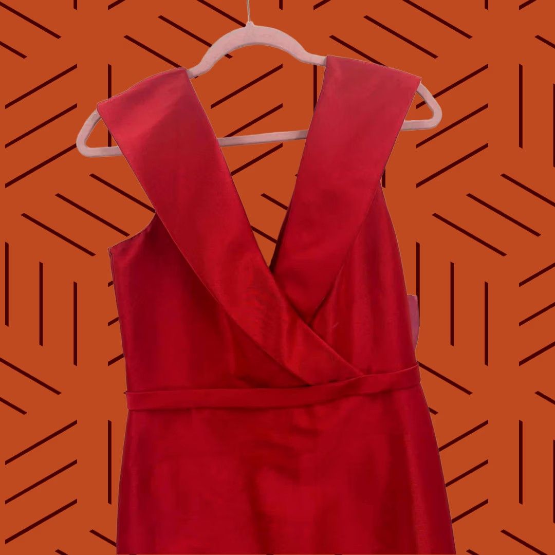 Vintage Pamella Roland Red Maxi Evening Gown 8 - Pre-Owned Size M / US 6-8 / IT 42-44 - 1 Thumbnail