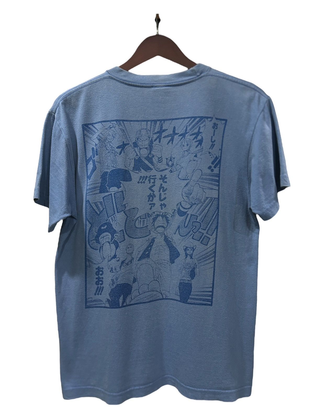 Anime Vintage 2000s One Piece Skypiea Arc Straw Hat Pirates Tee Size US M / EU 48-50 / 2 - 1 Thumbnail