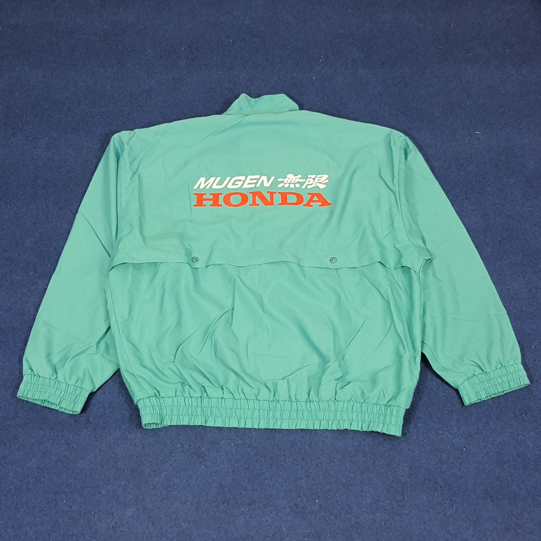Japanese Brand × Vintage Vintage Mugen Honda Leyton House Racing Team Windbreaker Size US XL / EU 56 / 4 - 1 Thumbnail