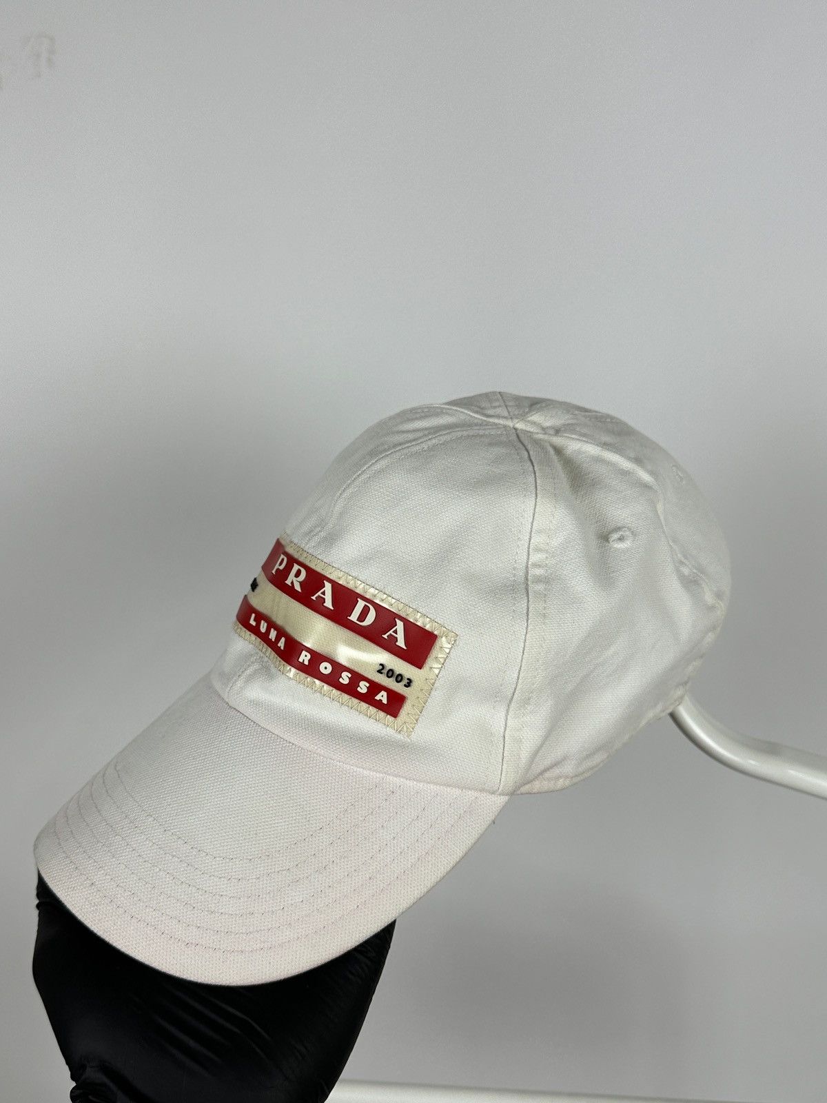 Prada 2003 Vintage Prada Luna Rossa Challenge White Cap Size ONE SIZE - 14 Thumbnail