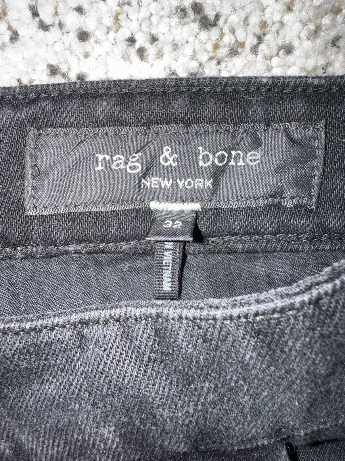 Rag & Bone Brand New Rag & Bone Black Fit 4 Denim Cargo Jeans Size 32 Size US 32 / EU 48 - 4 Thumbnail