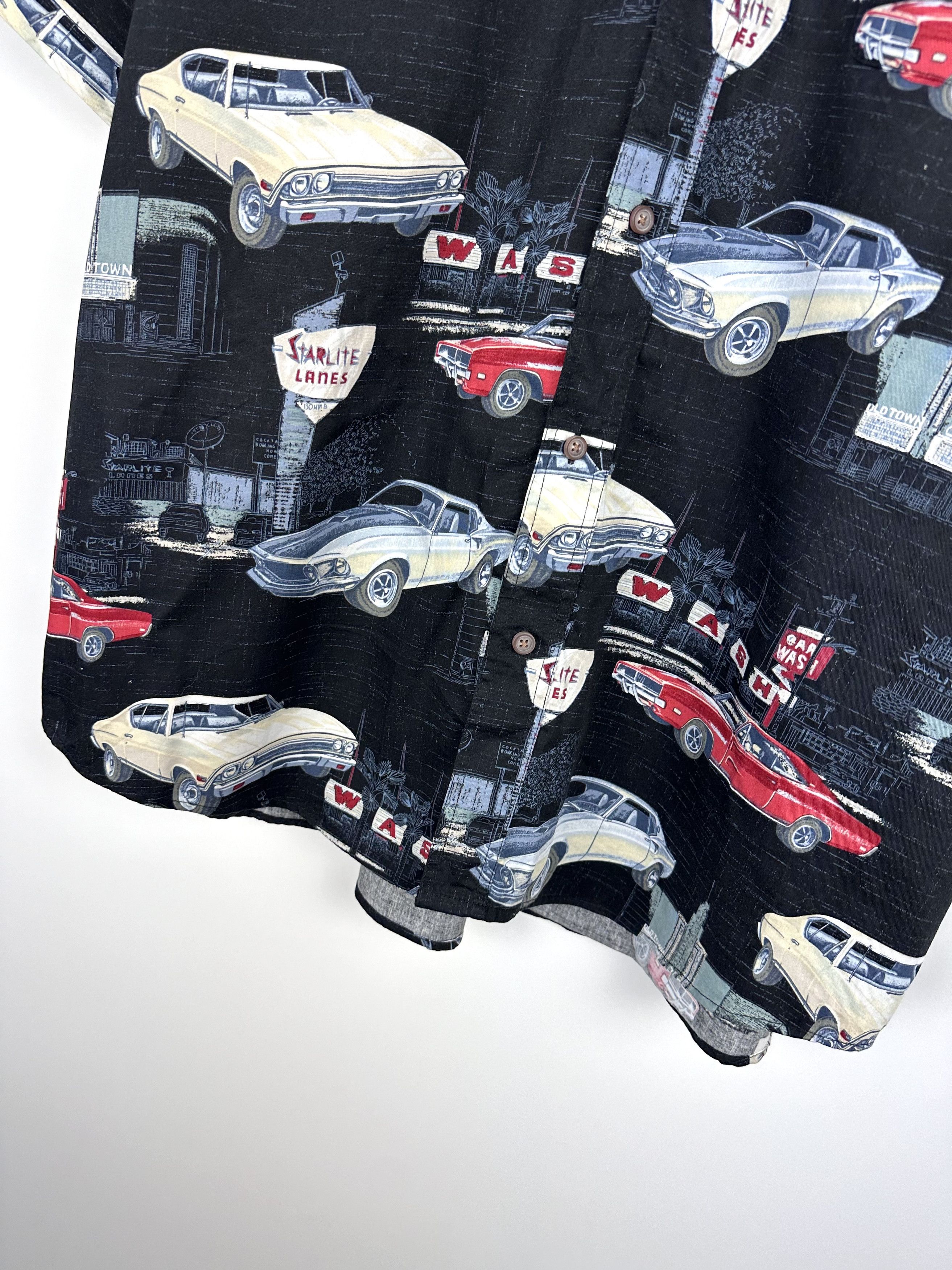 Other Hawaiian shirt Magellan Auto Racing vintage cars Size US XXL / EU 58 / 5 - 3 Thumbnail