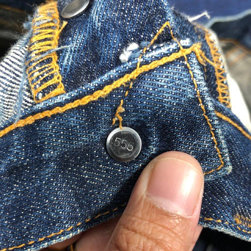 Levi's Vintage Y2K Levi's 501XX Denim Jean Size US 32 / EU 48 - 10 Thumbnail