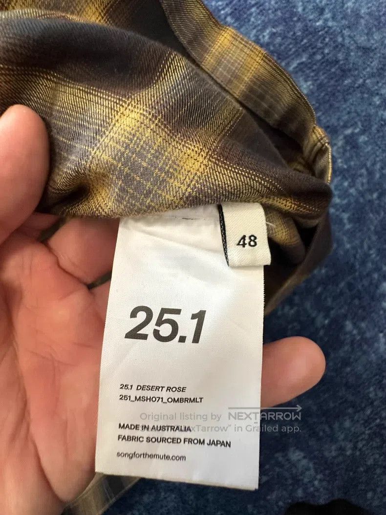 Song For The Mute Song For The Mute Patchwork Plaid Shirt Size US M / EU 48-50 / 2 - 6 Thumbnail