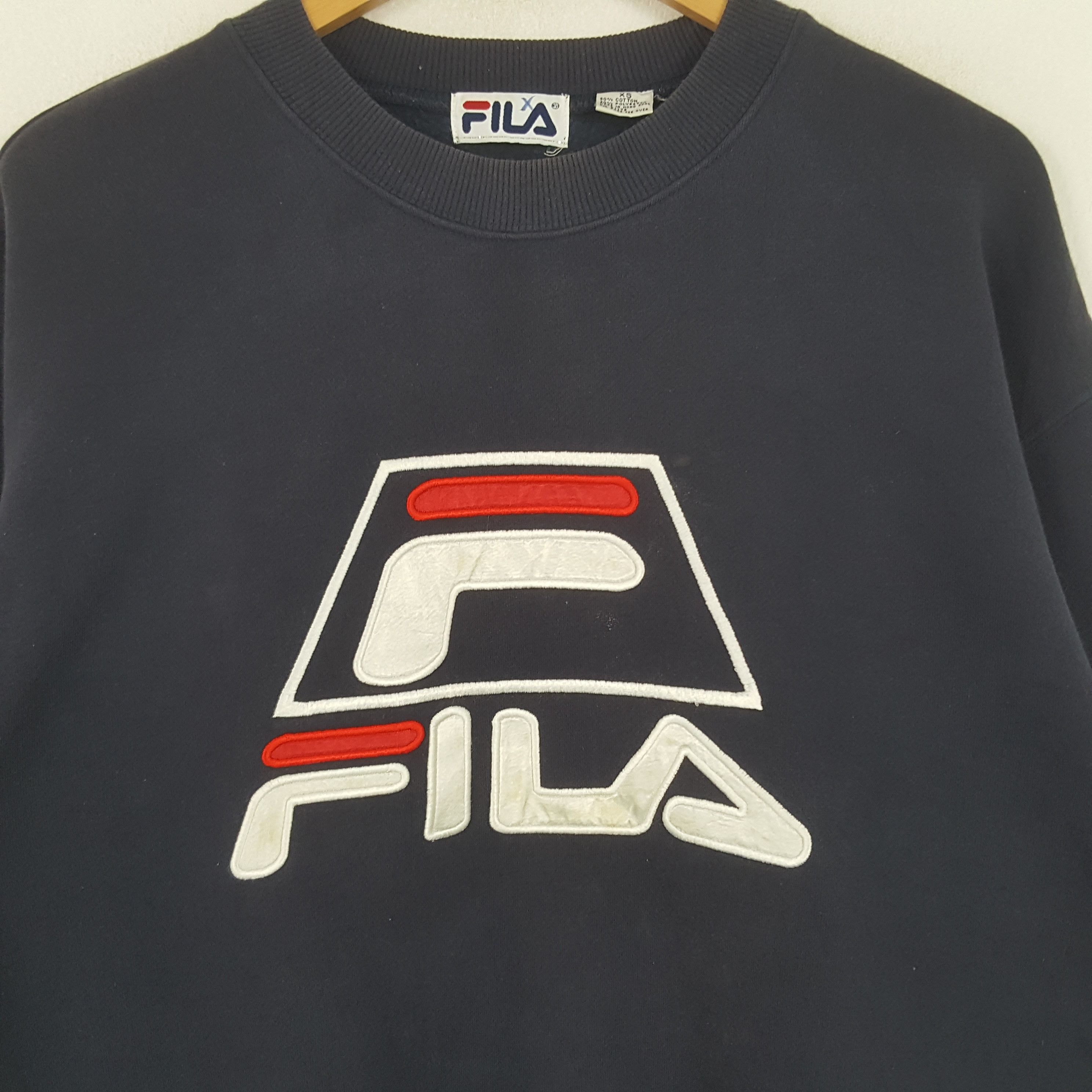 Fila × Vintage Vintage Fila Sport Style Patches Design Sweatshirt Size US L / EU 52-54 / 3 - 2 Thumbnail