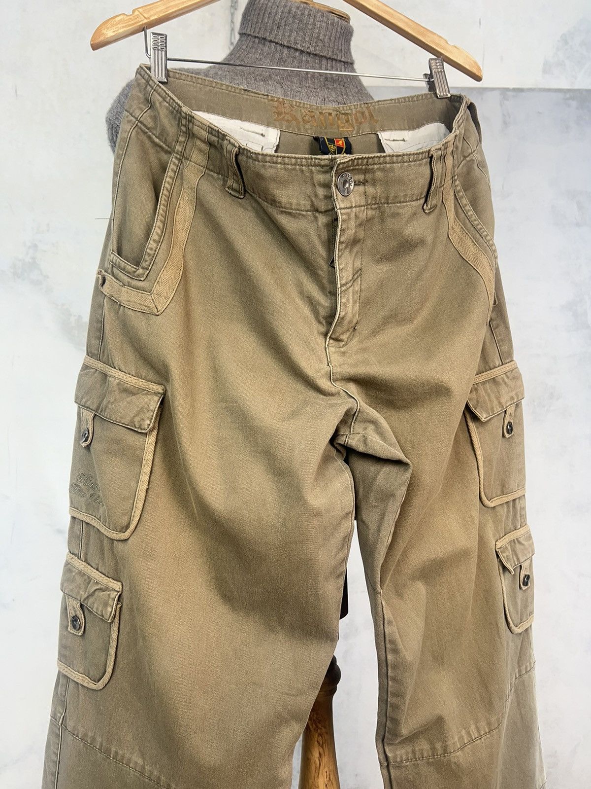 Vintage Kangol Multi Pocket Pants Size M - L Size US 32 / EU 48 - 7 Thumbnail