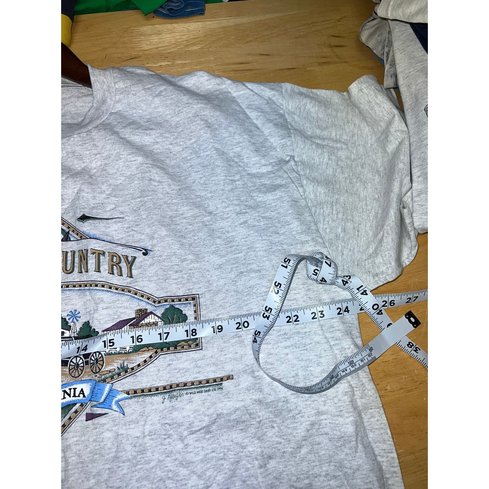 Jerzees Vintage Amish Shirt Amish Country PA Pennsylvania Tee 90s Xl Size US XL / EU 56 / 4 - 8 Thumbnail