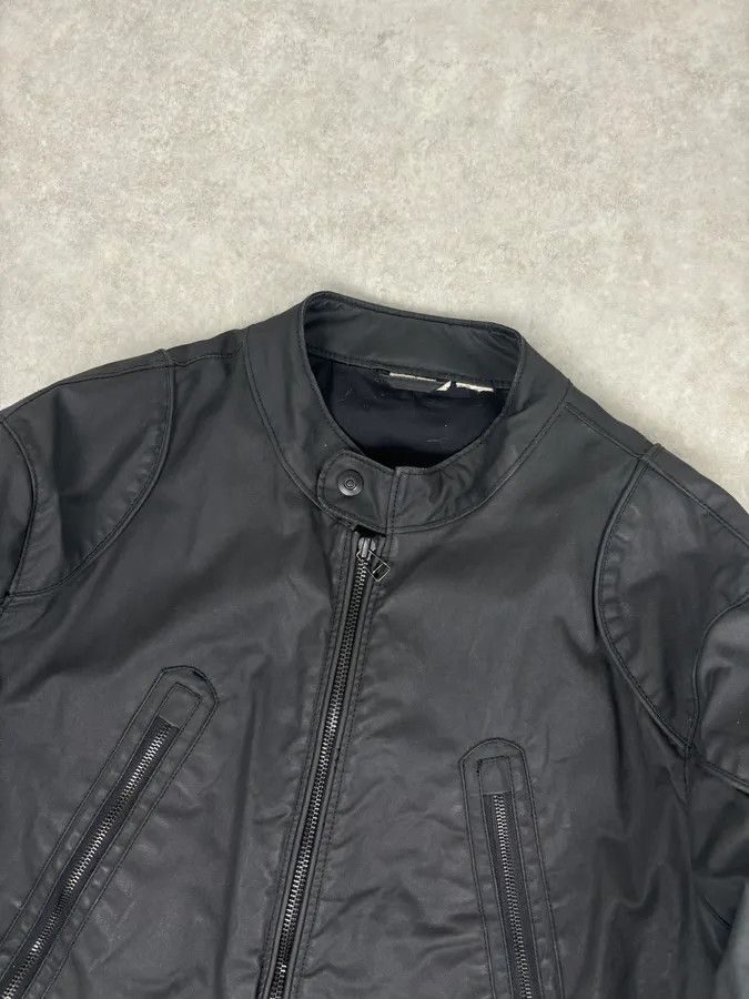 Vintage 2010s Black Nylon Bomber Multi-Zip Jacket Size US L / EU 52-54 / 3 - 4 Thumbnail