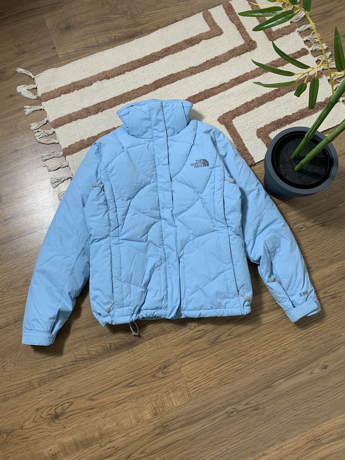 The North Face VINTAGE THE NORTH FACE 600 BLUE PUFFER DOWN JACKET Size S / US 4 / IT 40 - 5 Thumbnail