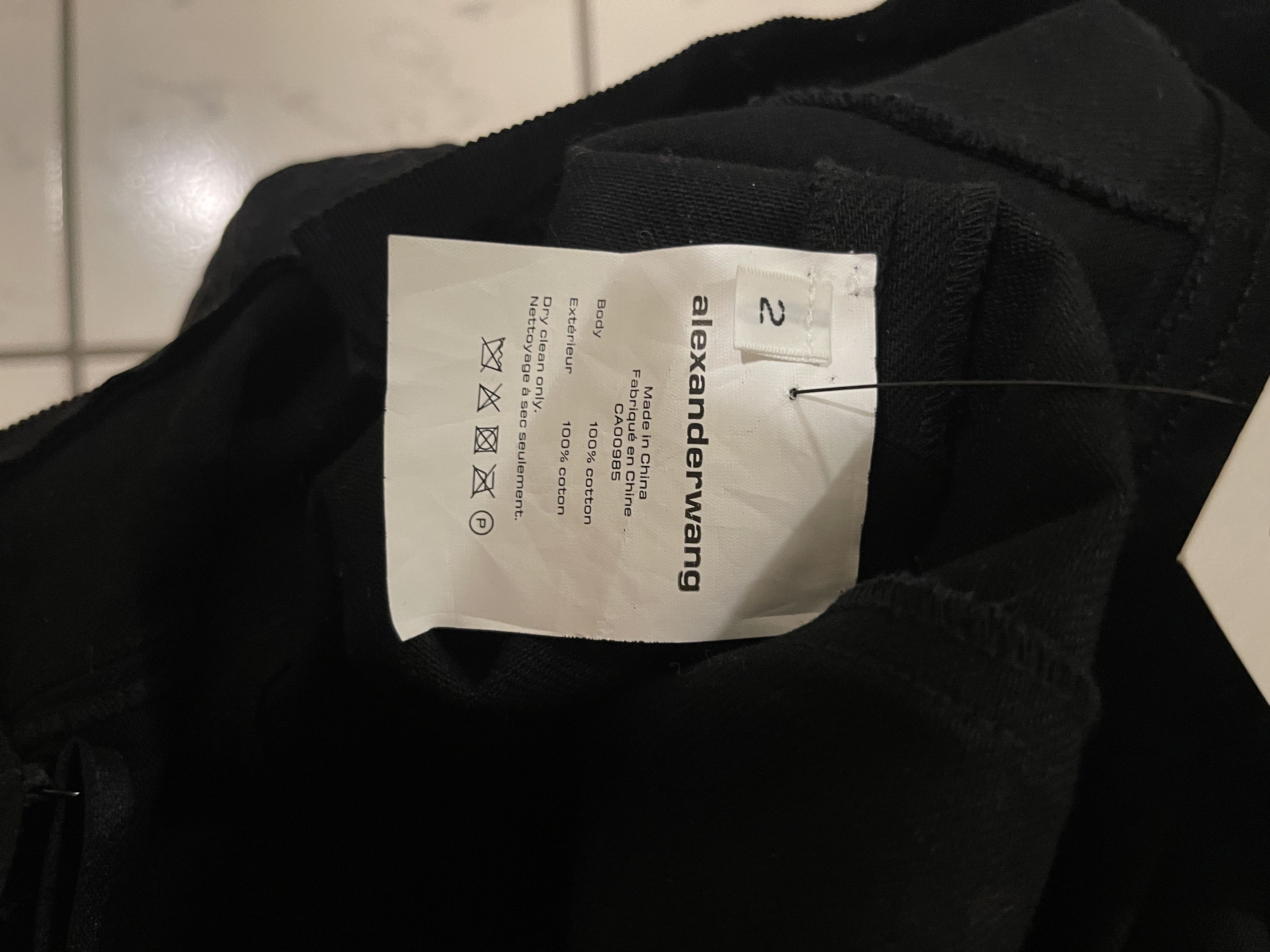 Alexander Wang alexander wang black mini dress Size XS / US 0-2 / IT 36-38 - 4 Thumbnail