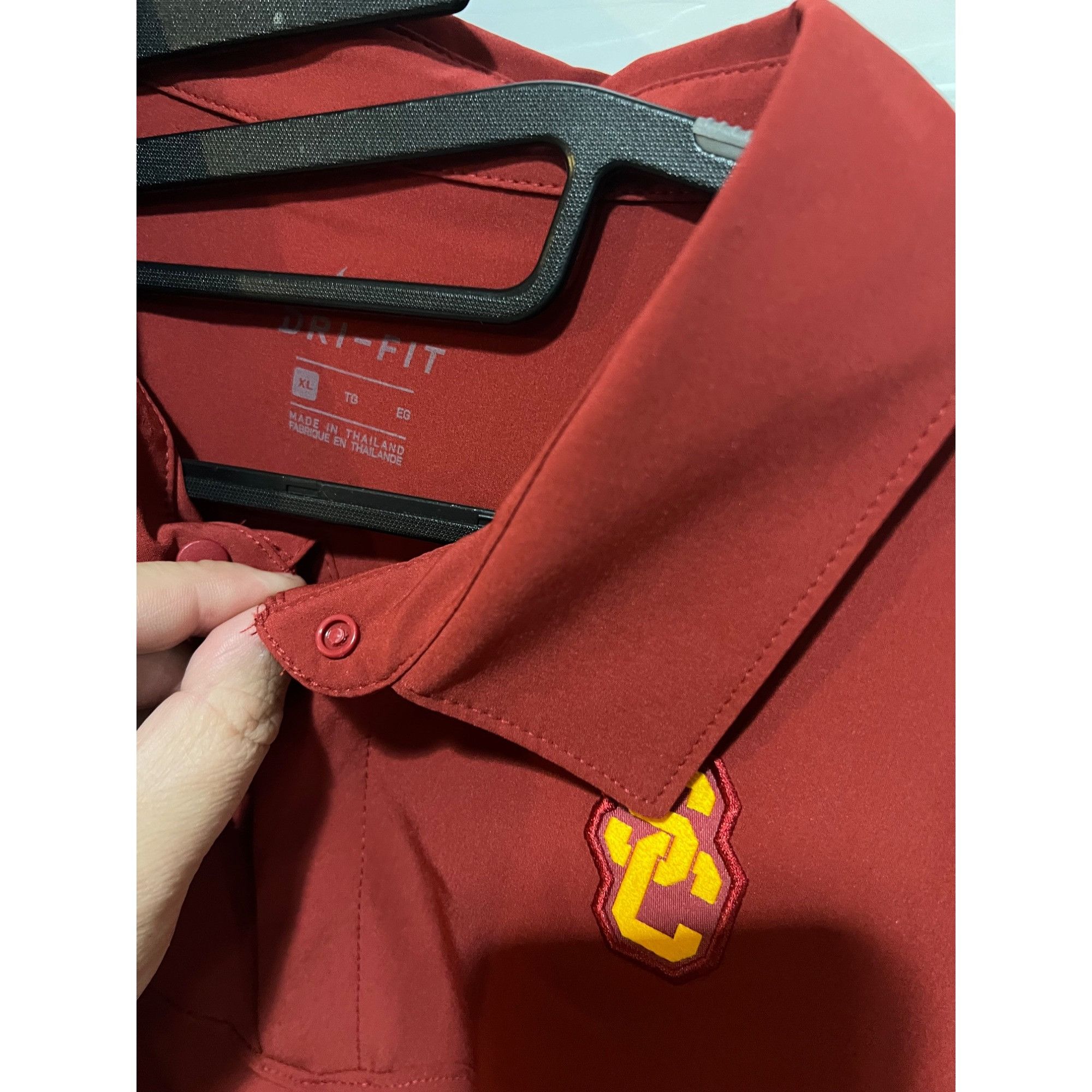 Nike Nike USC Trojans Polo Shirt - NWT Size XL Size US XL / EU 56 / 4 - 2 Thumbnail