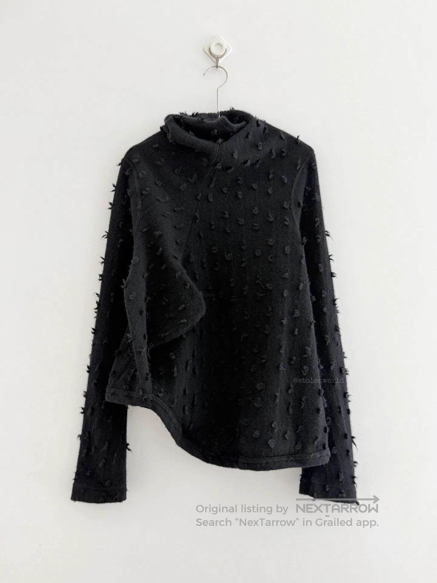 Comme des Garcons Comme des Garçons Deconstructed Turtleneck Top. Size M / US 6-8 / IT 42-44 - 1 Thumbnail