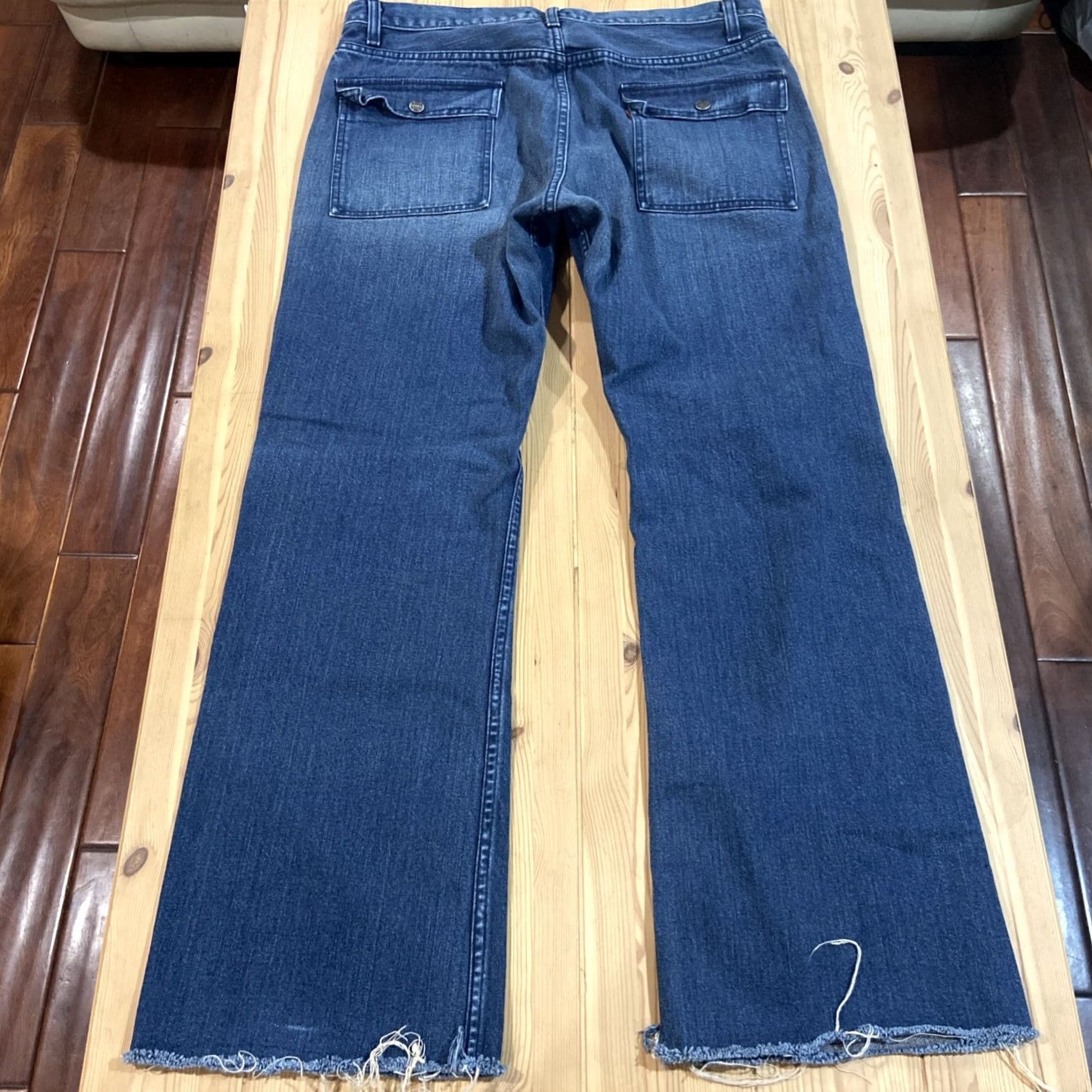 Levi's Levi's Jeans Mens Regular 36x34 Denim Blue Bootcut 5-Pocket Zip Inseam 34 Rambler Movin' On 90s Style Size US 38 / EU 54 - 2 Thumbnail