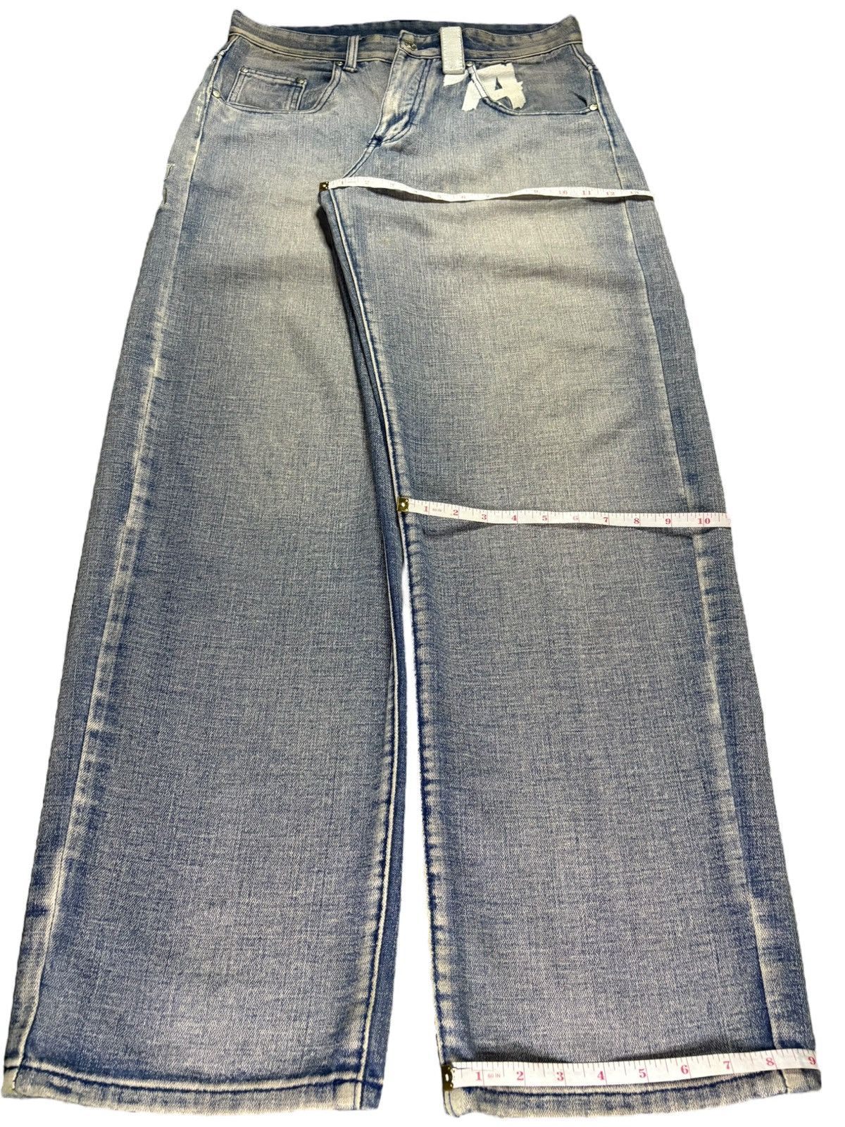 Japanese Brand Vintage Japanese Brand L.A GANGSTA Spell Out Baggy Jeans Size US 32 / EU 48 - 15 Thumbnail