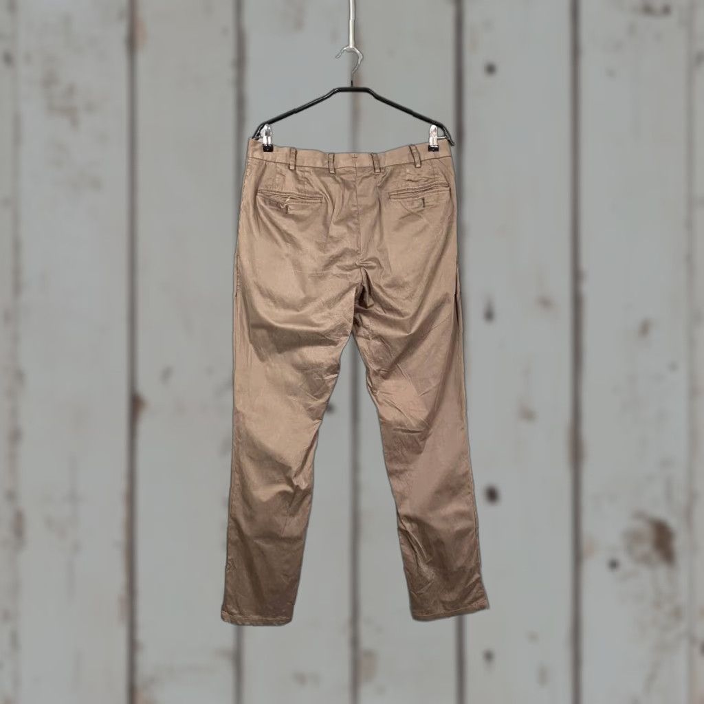 Suitsupply Suitsupply Mens Casual Pants Regular Straight Brown Size 50 Inseam 33in Belt Loop/Zip Button Comfort Stretch Pockets Size US 34 / EU 50 - 1 Thumbnail