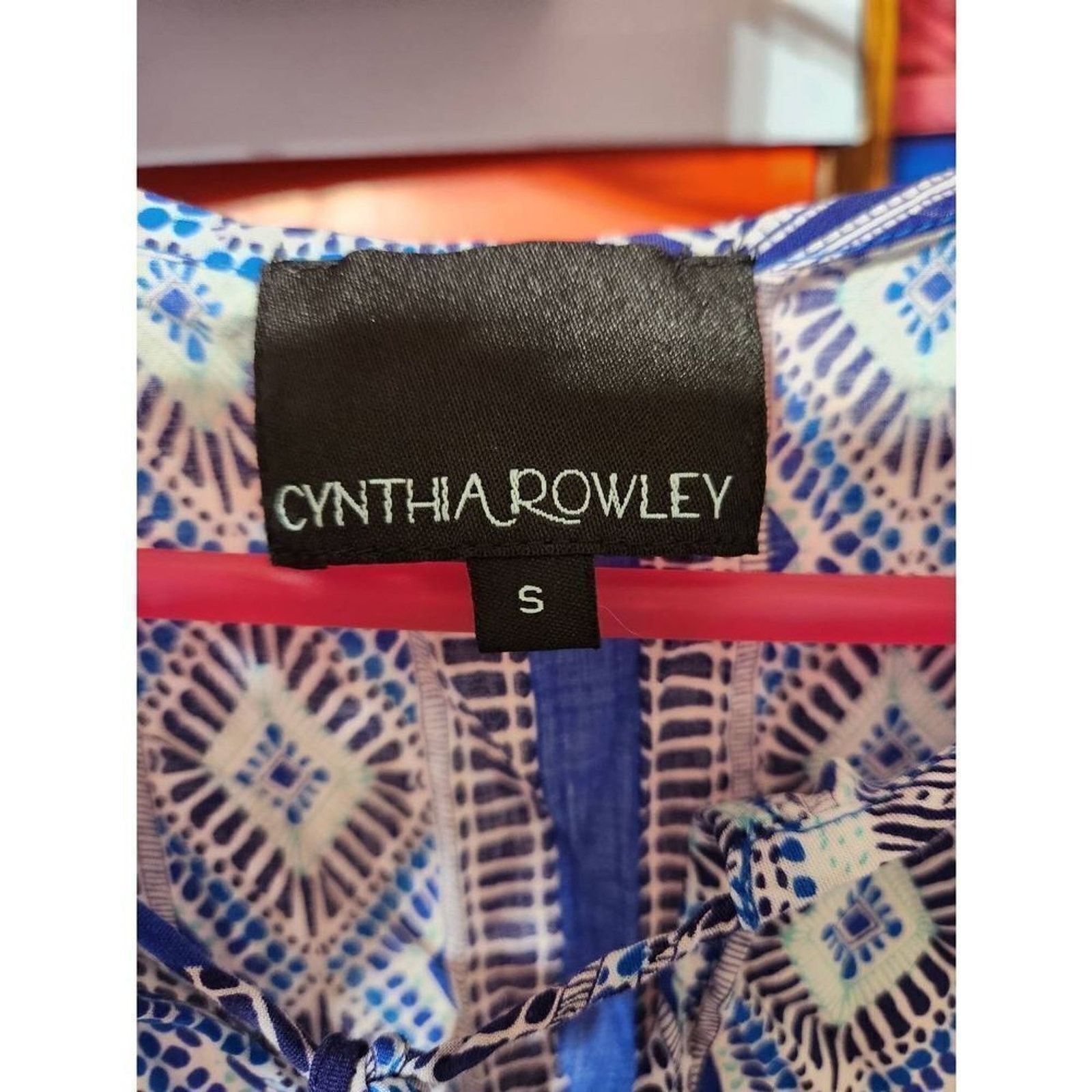 Cynthia Rowley Cynthia Rowley S blue blouse Size S / US 4 / IT 40 - 8 Thumbnail