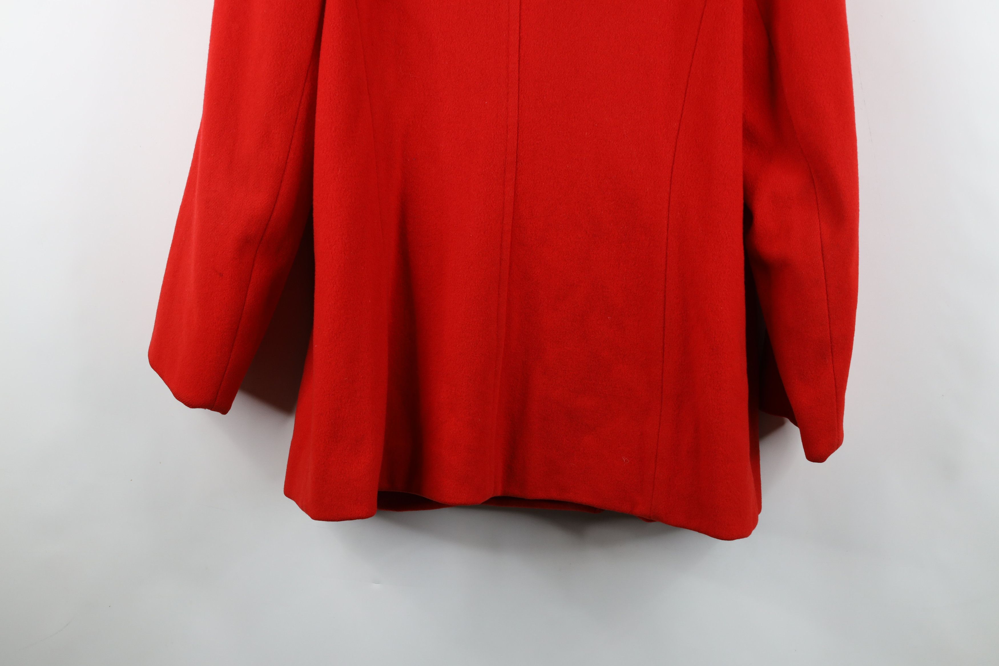 Vintage Vintage 90s Streetwear Wool Military Peacoat Jacket USA Size L / US 10 / IT 46 - 15 Thumbnail