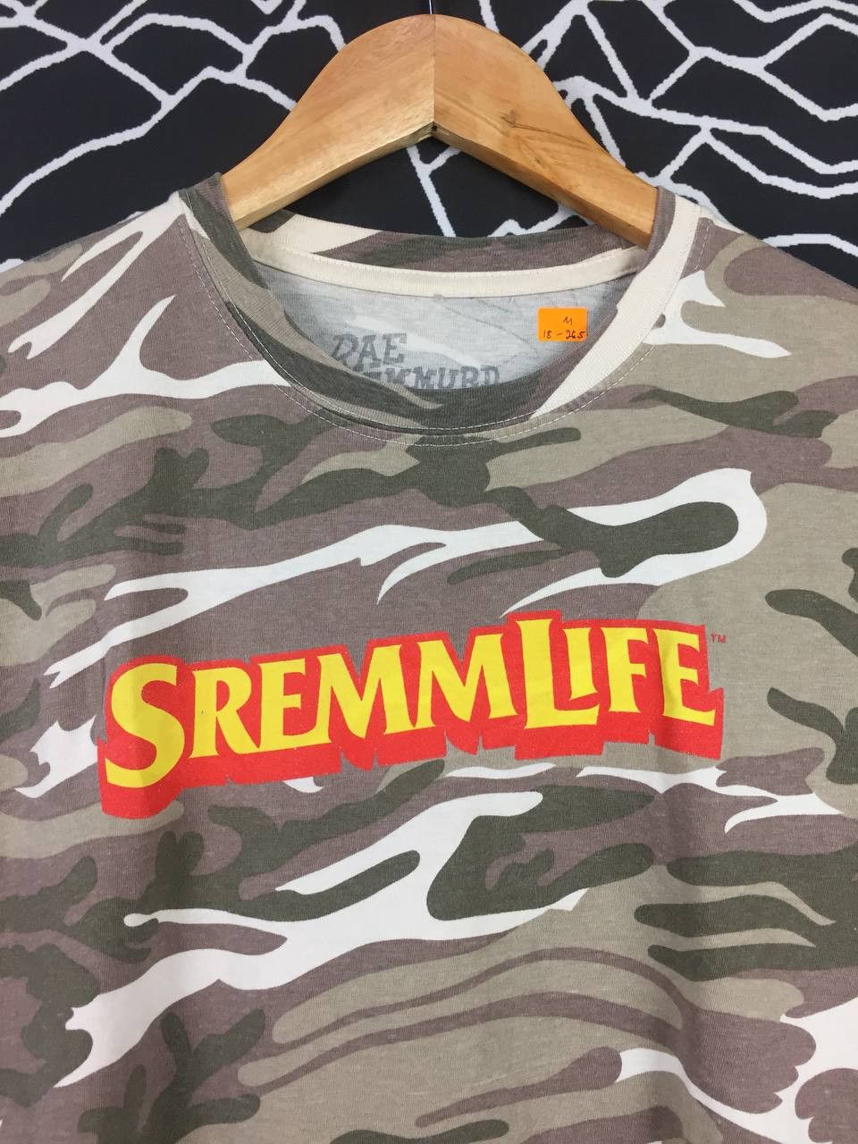 Rap Tees Rae Sremmurd SremmLife Camo Hip Hop Rap Tee Size US S / EU 44-46 / 1 - 3 Thumbnail
