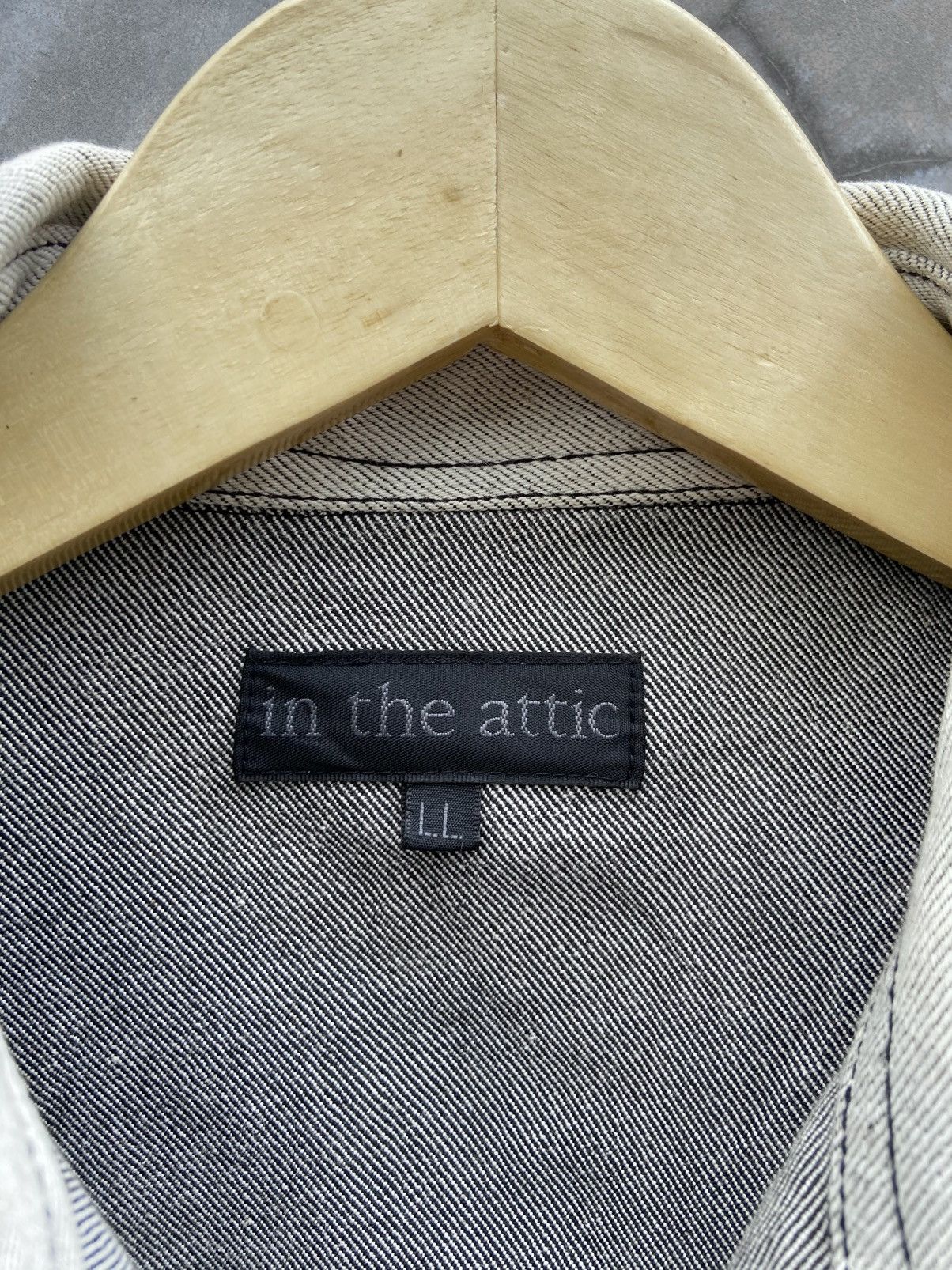 In The Attic 🔥In The Attic Camo Washed Stretch Denim Jacket Size US L / EU 52-54 / 3 - 10 Thumbnail