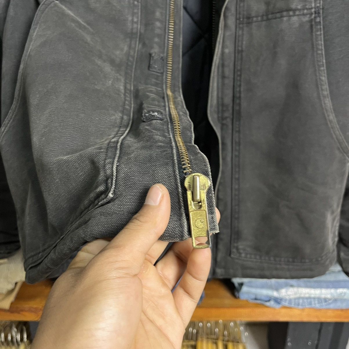 Carhartt × Vintage 80’s Carhartt Traditional Jacket Size US S / EU 44-46 / 1 - 7 Thumbnail