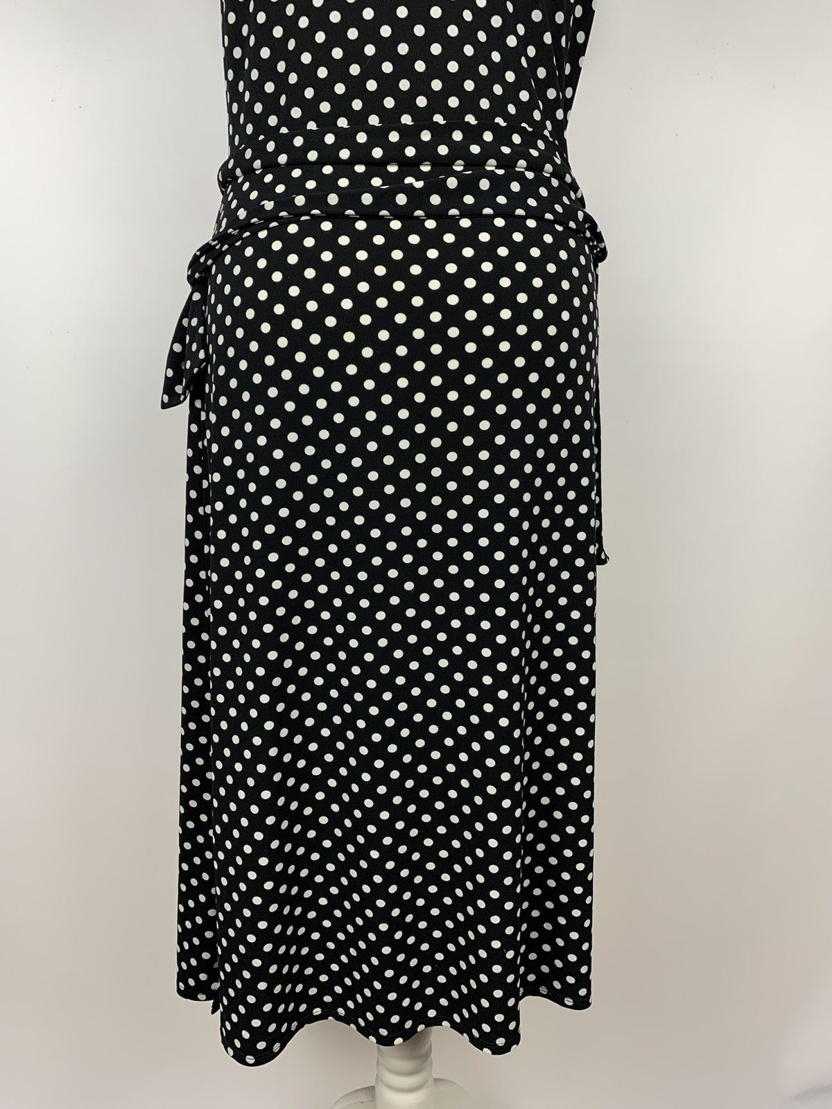 Laura Ashley Laura Ashley Polka Dot Maxi Dress Top Belted Women's Size M Size M / US 6-8 / IT 42-44 - 11 Thumbnail