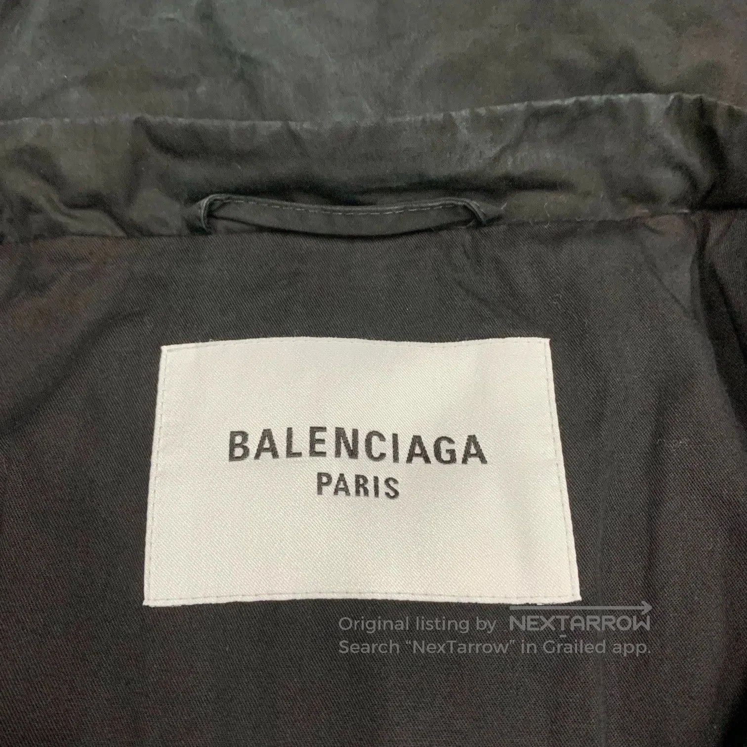Balenciaga Balenciaga Black Back Logo Puffer Coat. Size US S / EU 44-46 / 1 - 6 Thumbnail