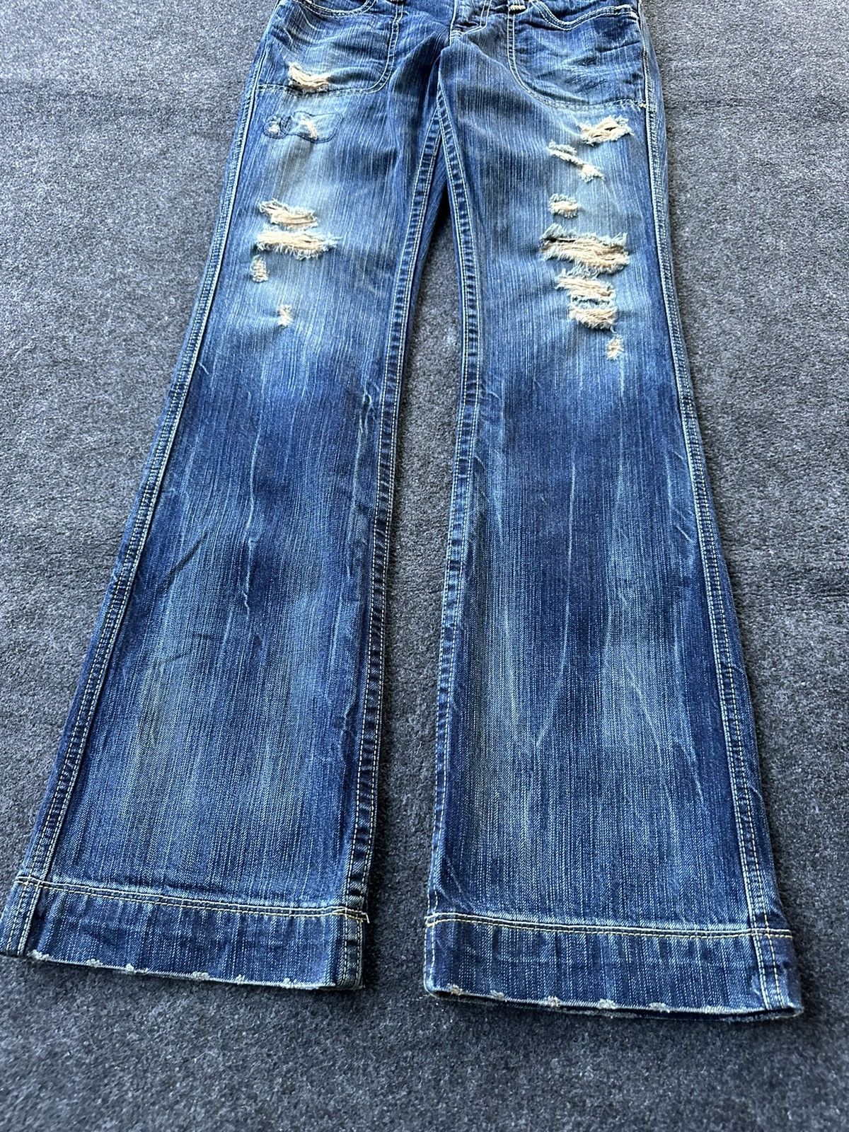 14th Addiction × Beauty Beast × If Six Was Nine Vintage Flare Georgia Love Denim D231 Size US 28 / EU 44 - 2 Thumbnail