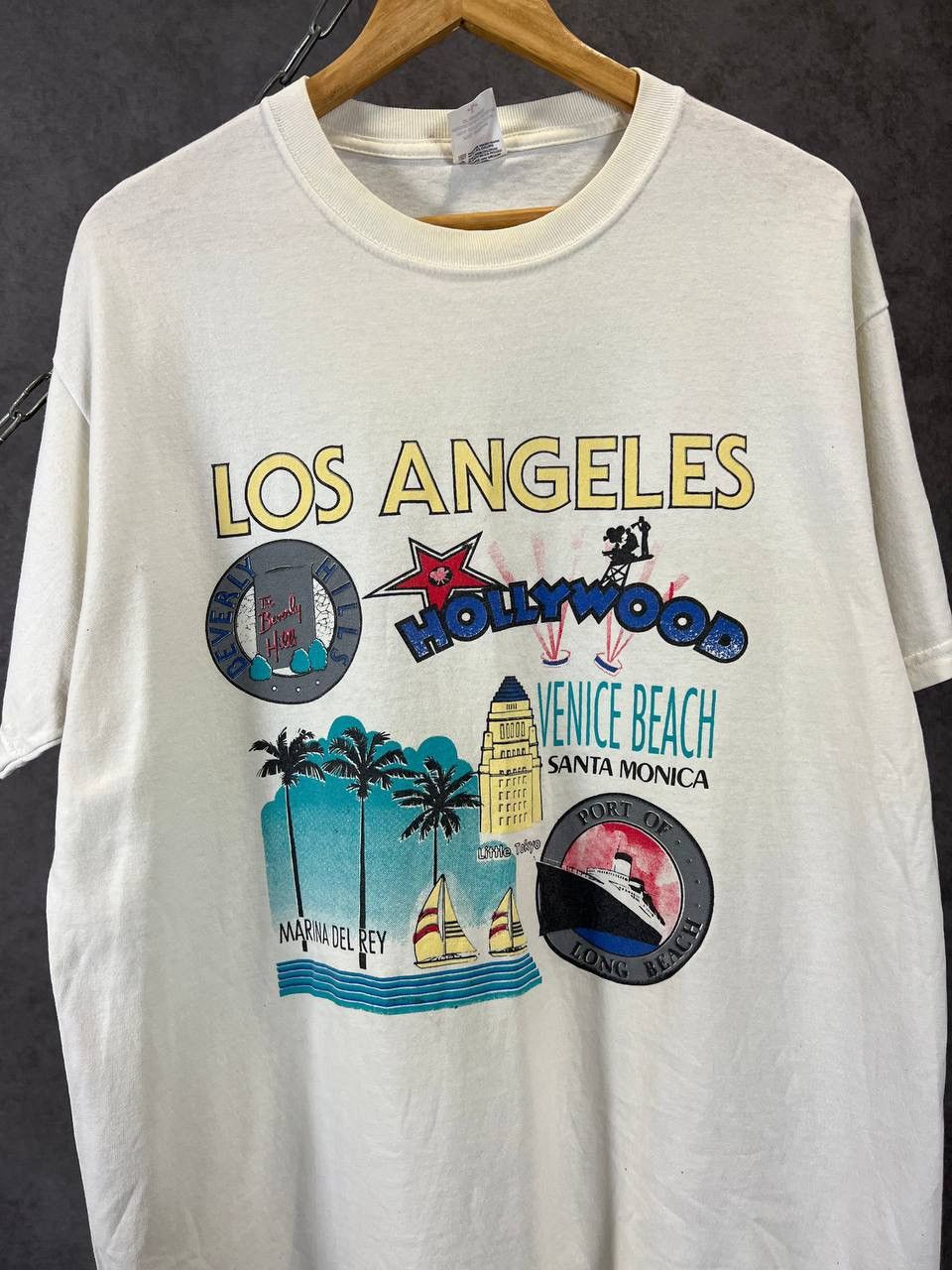 Other × Vintage Los Angeles vintage tee Size US L / EU 52-54 / 3 - 3 Thumbnail