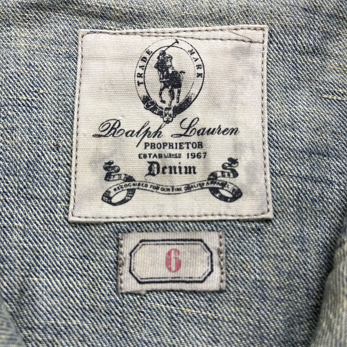 Polo Ralph Lauren Vintage Polo Ralph Lauren Distressed Cowboy Western Shirt Size M / US 6-8 / IT 42-44 - 6 Thumbnail