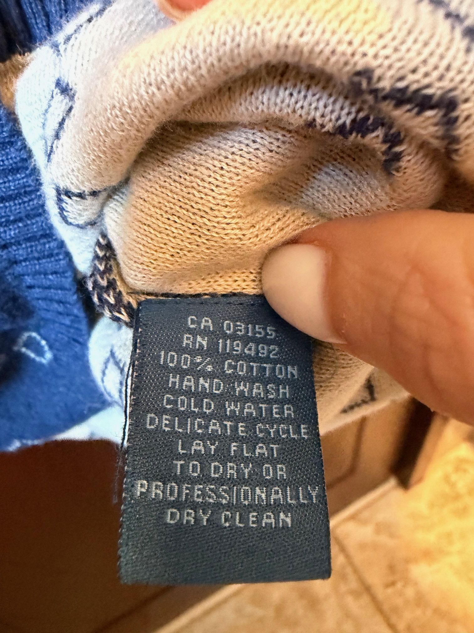 Other April Cornell Women Blue Cotton Floral Embroidered Cardigan Size S / US 4 / IT 40 - 5 Thumbnail