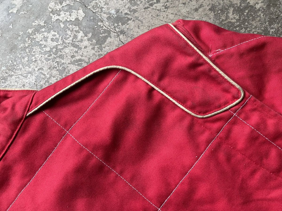 Other cool racing pit crew style jacket red quilted jacket Size US M / EU 48-50 / 2 - 16 Thumbnail