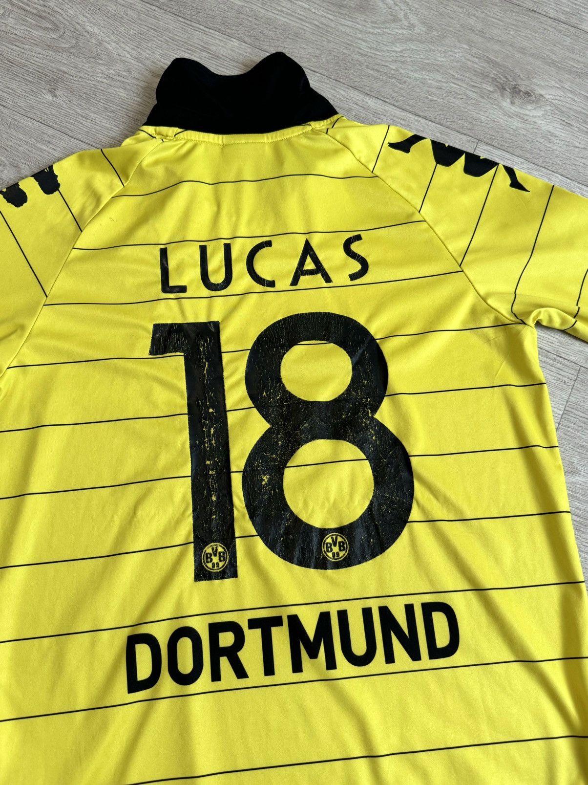 Lucas Borussia Dortmund authentic soccer jersey