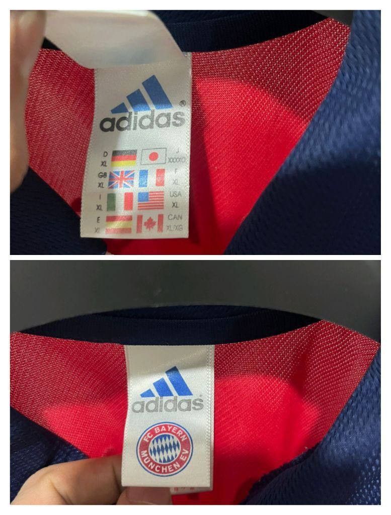 Adidas Vintage Adidas Bayern Munich 1999-01 Home Jersey Opel - Rare Size US XL / EU 56 / 4 - 5 Thumbnail