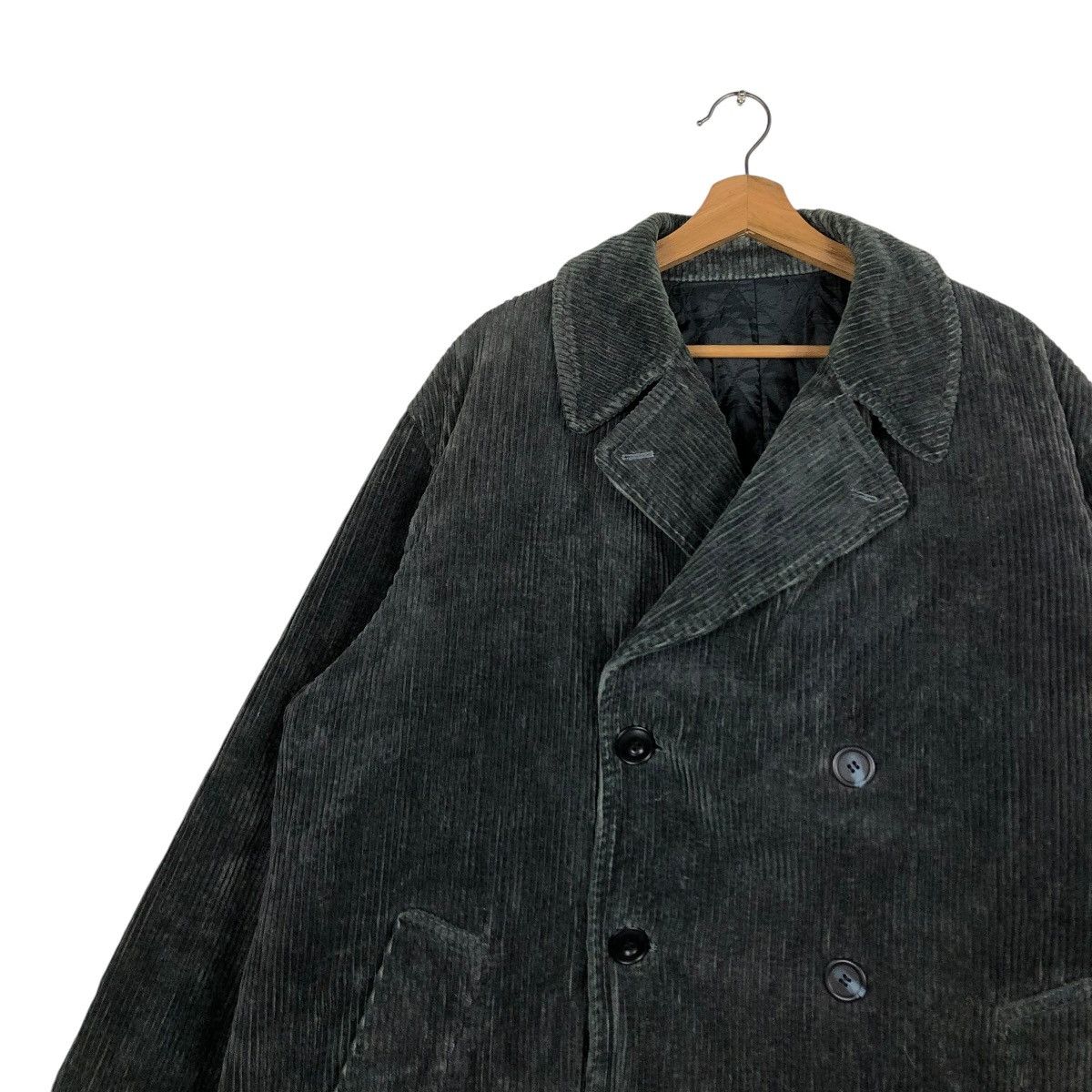 Yohji Yamamoto 🔥VINTAGE LONG JACKET CORDUROY YOHJI YAMAMOTO AAR Size US L / EU 52-54 / 3 - 7 Thumbnail