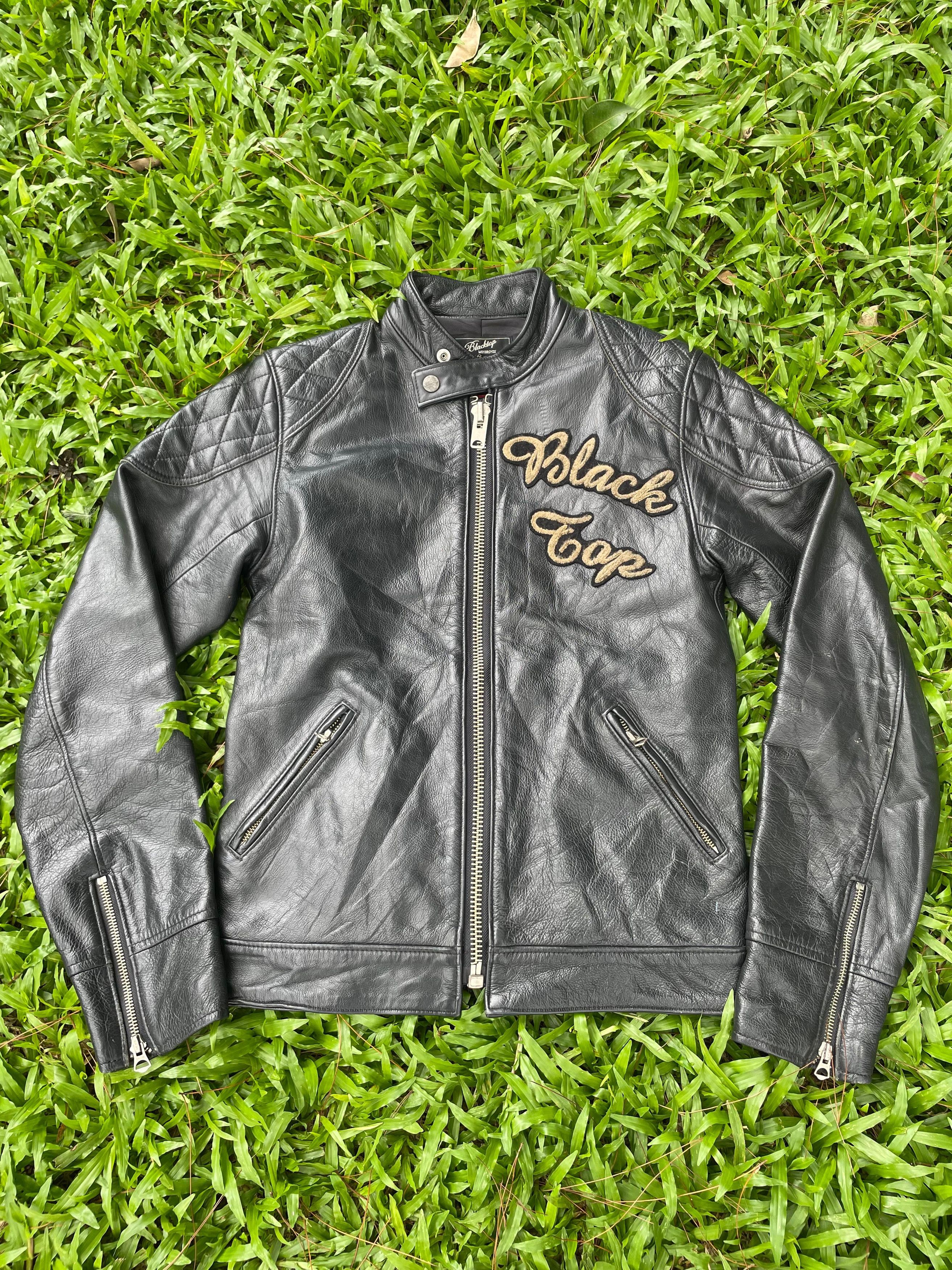 Japanese Brand Leather Jacket Single Riders Blacktop Motorcycle x Theater8 Size US S / EU 44-46 / 1 - 2 Thumbnail