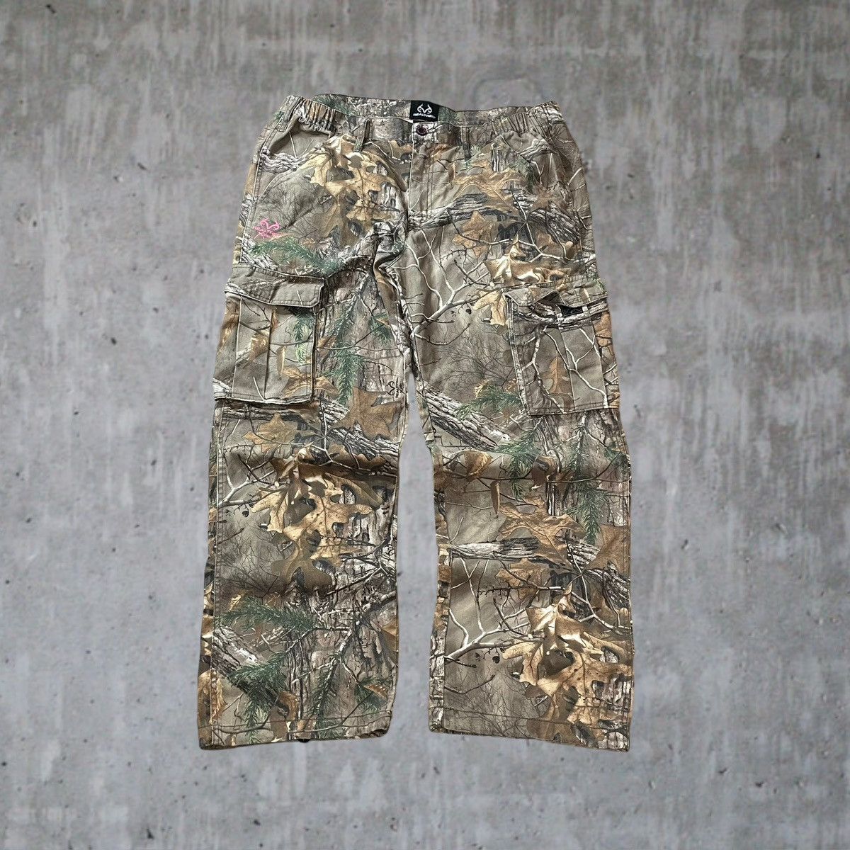 Vintage Vintage Mossy Oak Baggy Cargo Camo Hunting Pants | Grailed