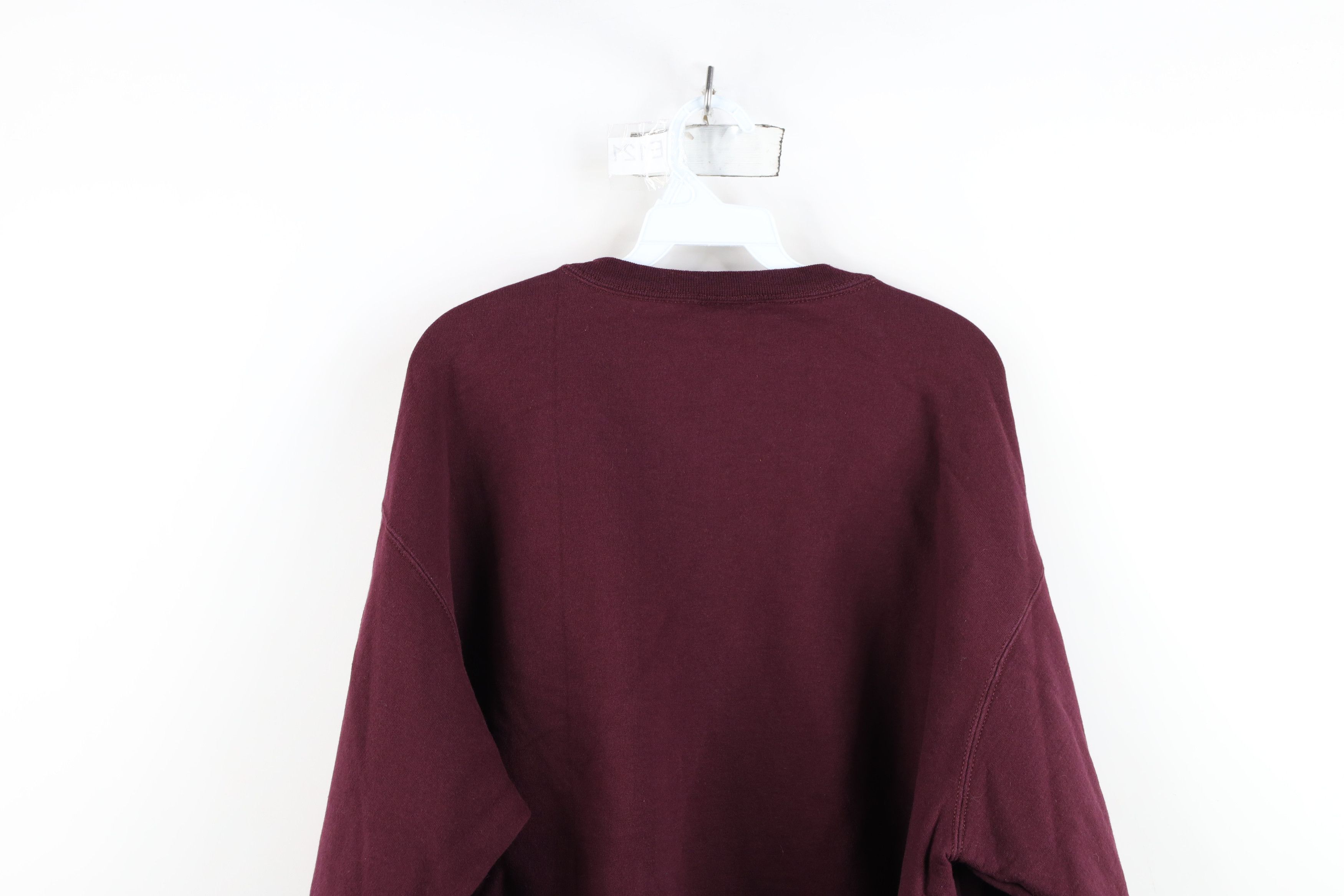 Champion Vintage 90s Champion Classic Logo Crewneck Sweatshirt Purple Size US XL / EU 56 / 4 - 13 Thumbnail