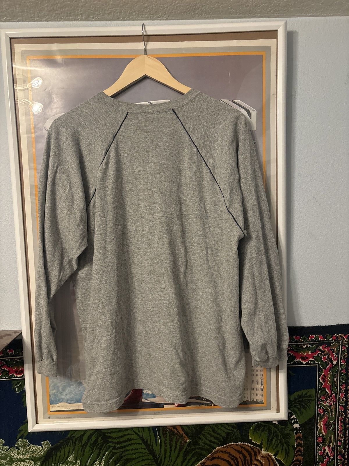 Reebok × Vintage Vintage Reebok Long-Sleeve Logo Tee Size US M / EU 48-50 / 2 - 2 Thumbnail