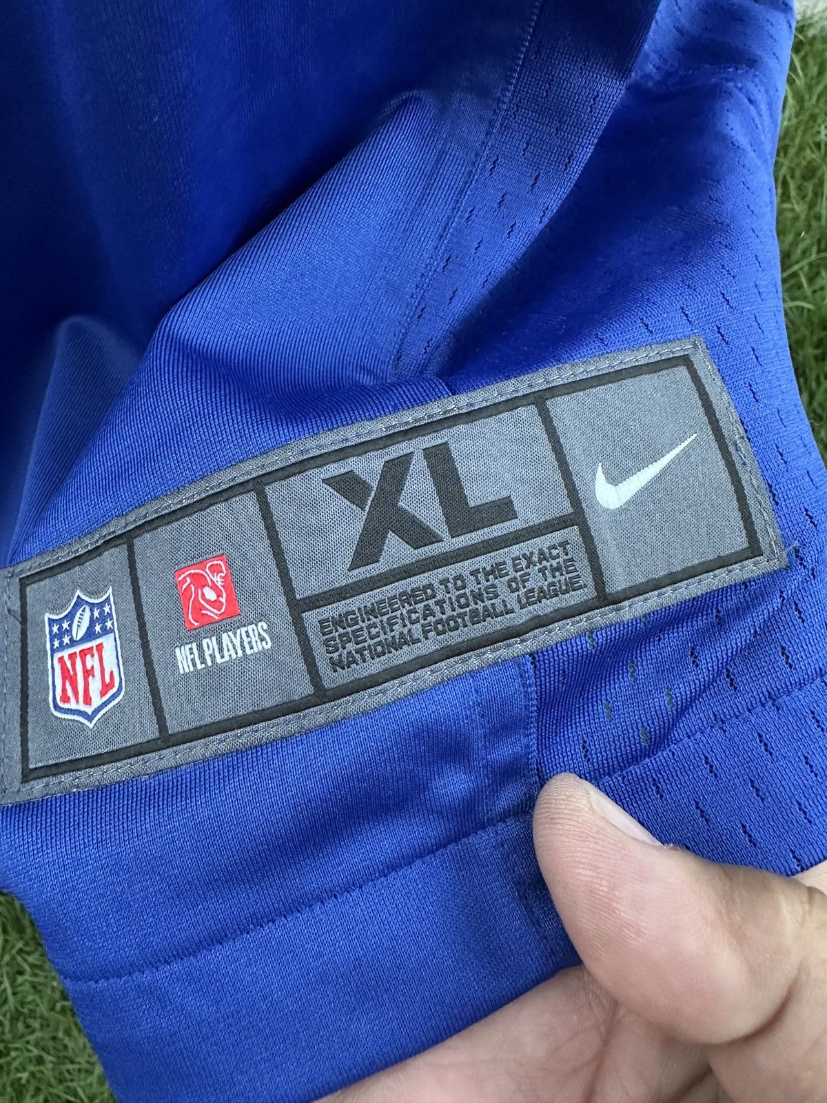 Nike New York Giants Nike Jersey XL On Field Odell Beckham Jr #13 Size US XL / EU 56 / 4 - 4 Thumbnail