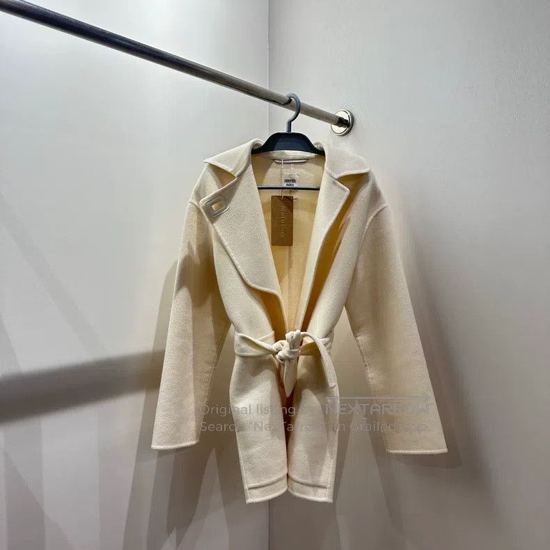 Hermes Hermes Belted Cashmere Coat Jacket Size XS / US 0-2 / IT 36-38 - 1 Thumbnail