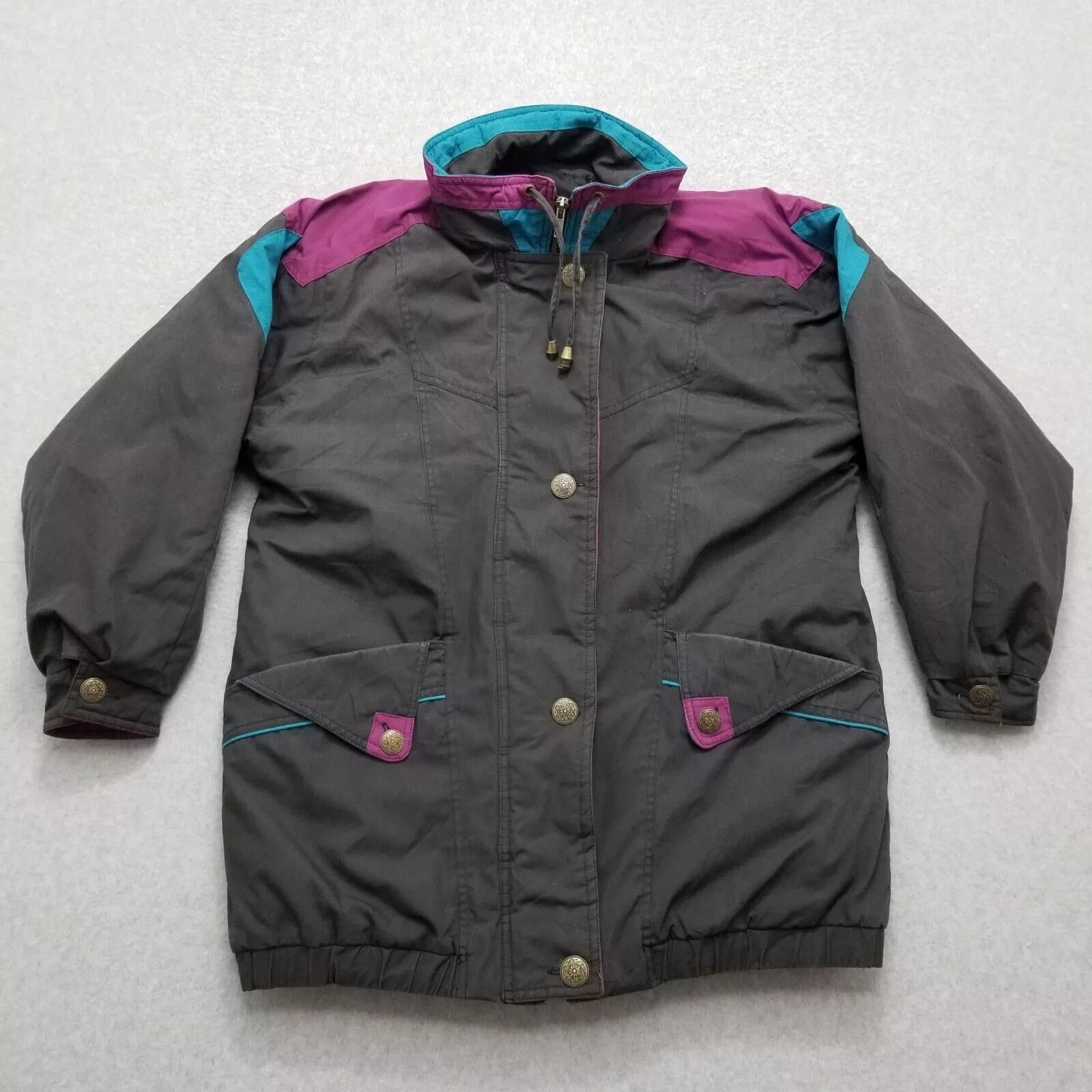 Other Current Seen Ski Jacket Womens Medium Full Zip Vintage Size M / US 6-8 / IT 42-44 - 1 Thumbnail