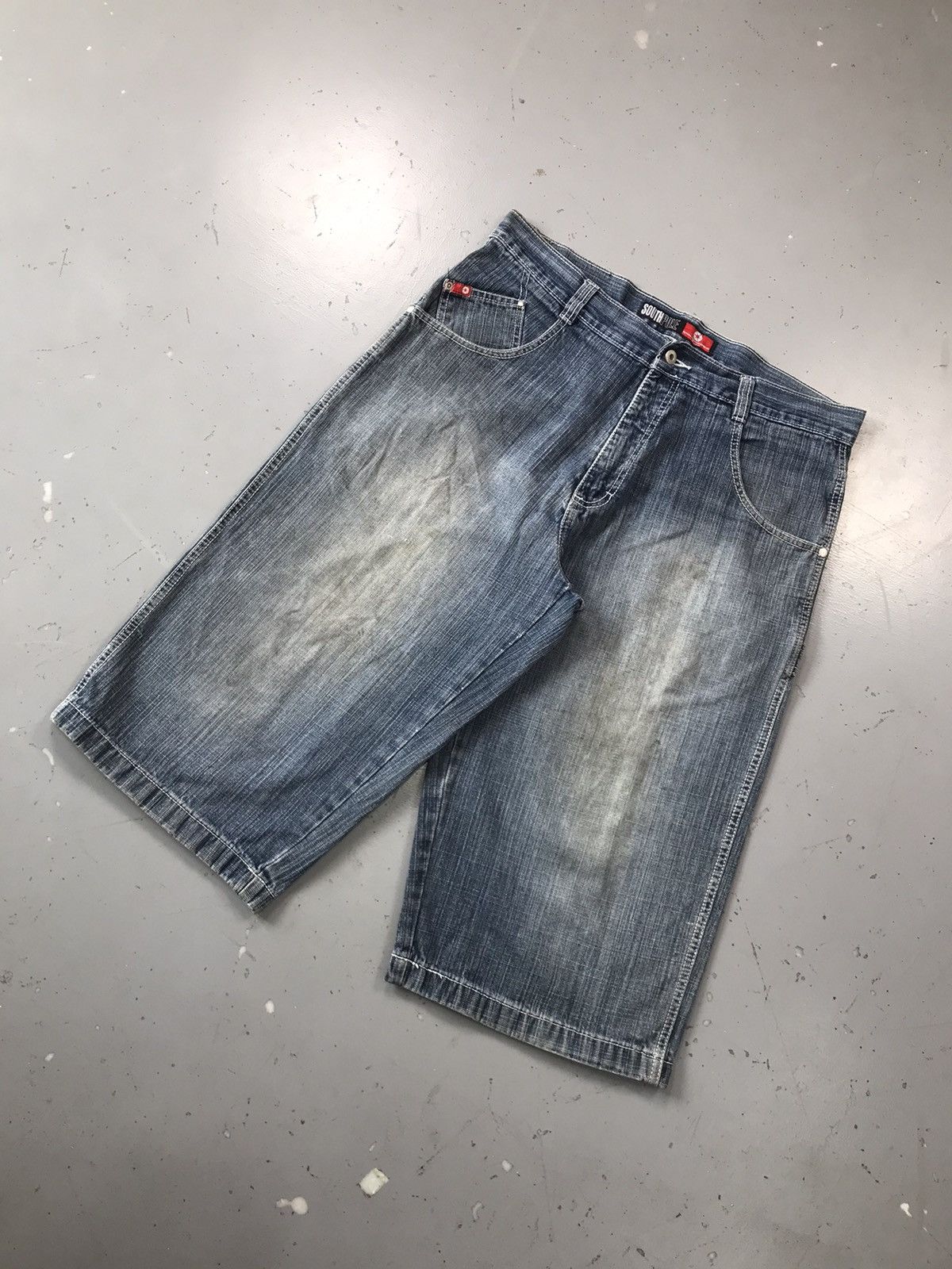 Southpole Vintage Southpole red tab skater denim jort Size US 39 - 3 Thumbnail