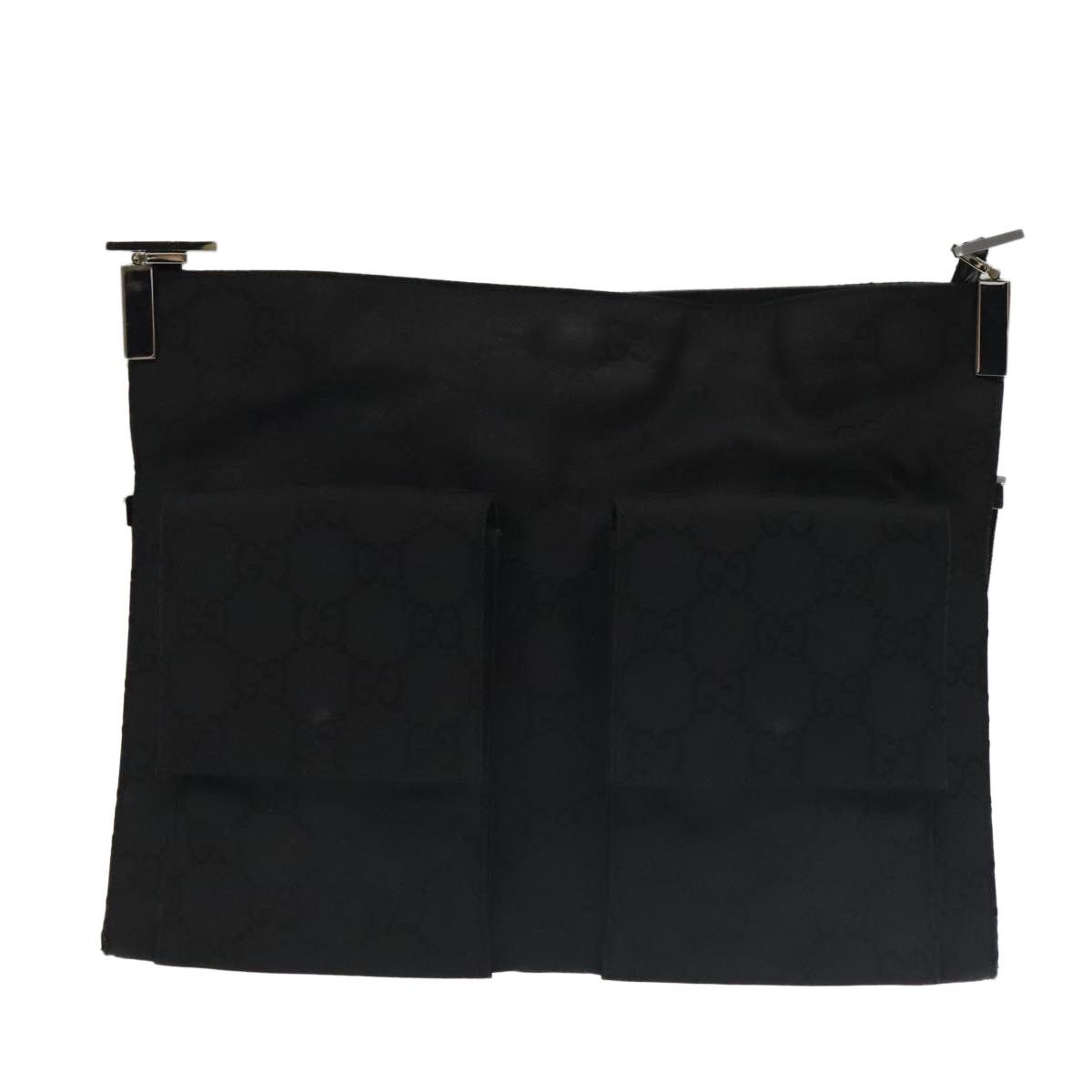 Gucci GUCCI GG Canvas Shoulder Bag Black 001 001 Size ONE SIZE - 13 Thumbnail