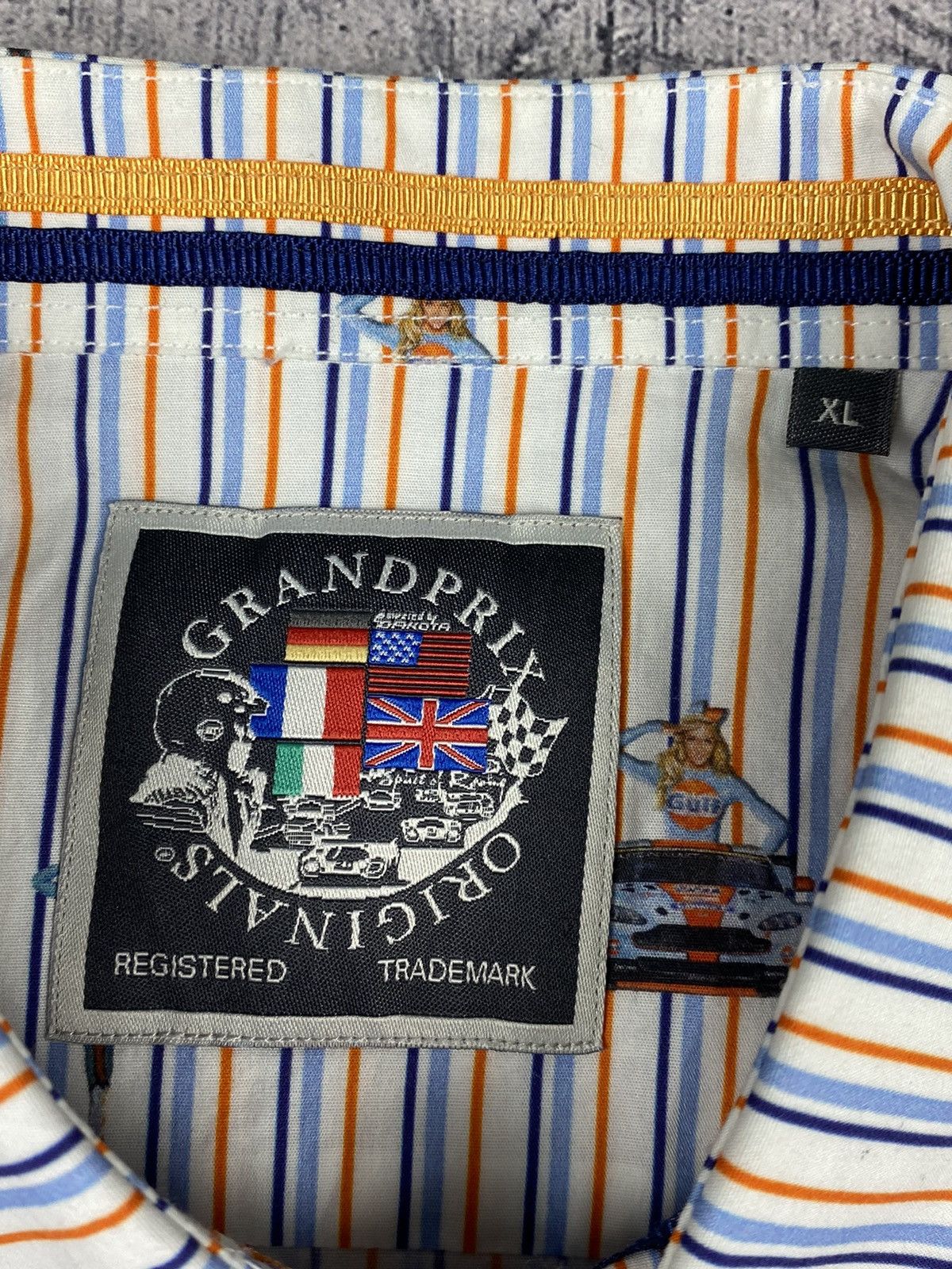 Honda Mens Grand Prix Racing Button Up Shirt Size XL Size US XL / EU 56 / 4 - 10 Thumbnail