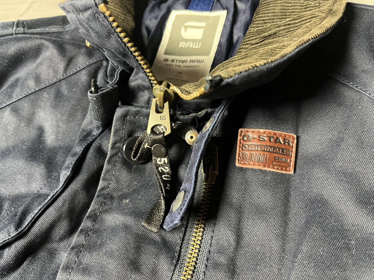 G-Star G Star Raw Doonray Trench coat jacket Men's size Large Size US L / EU 52-54 / 3 - 4 Thumbnail
