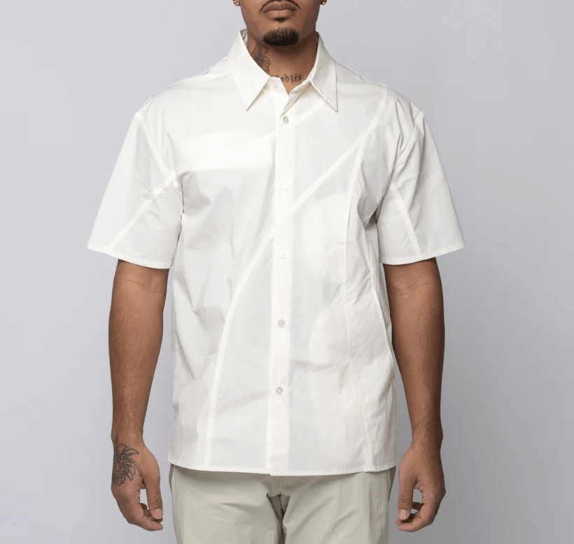 POST ARCHIVE FACTION (PAF) Post Archive Faction PAF 6.0 Shirt Center Off White XL Size US XL / EU 56 / 4 - 4 Thumbnail