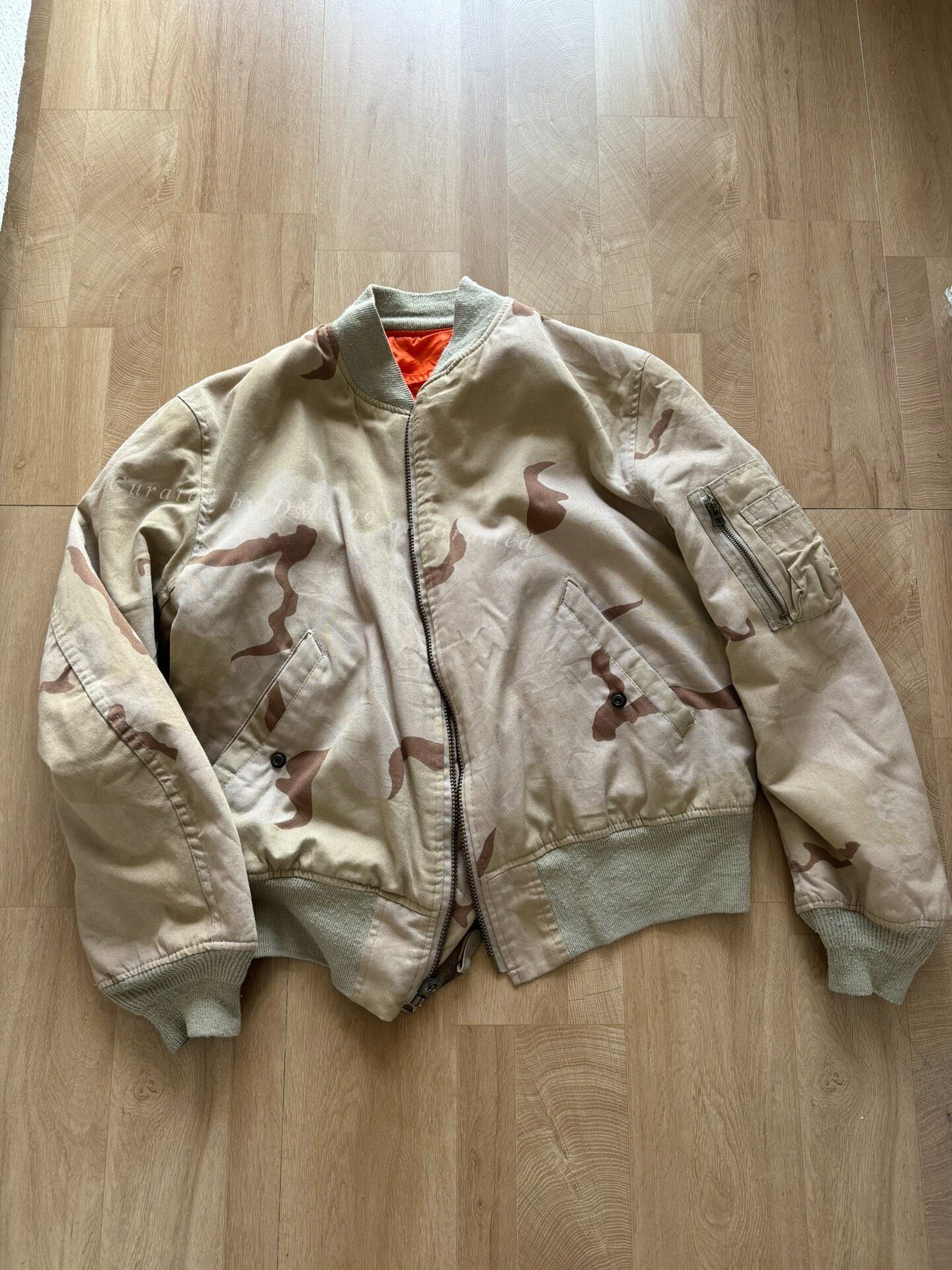 Alpha Industries Alpha MA1 Desert Camo Jacket Size US M / EU 48-50 / 2 - 1 Thumbnail