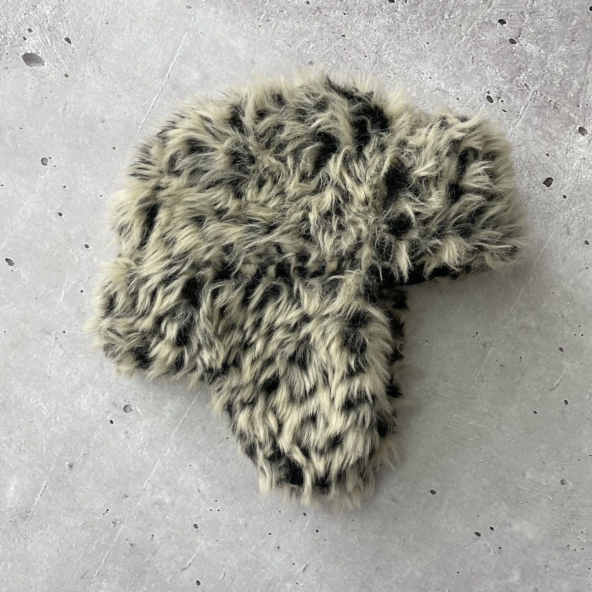 Japanese Brand × Vintage Y2K Ushanka Fur Fuzzy Hat 90s Style Vintage Opium Size ONE SIZE - 5 Thumbnail